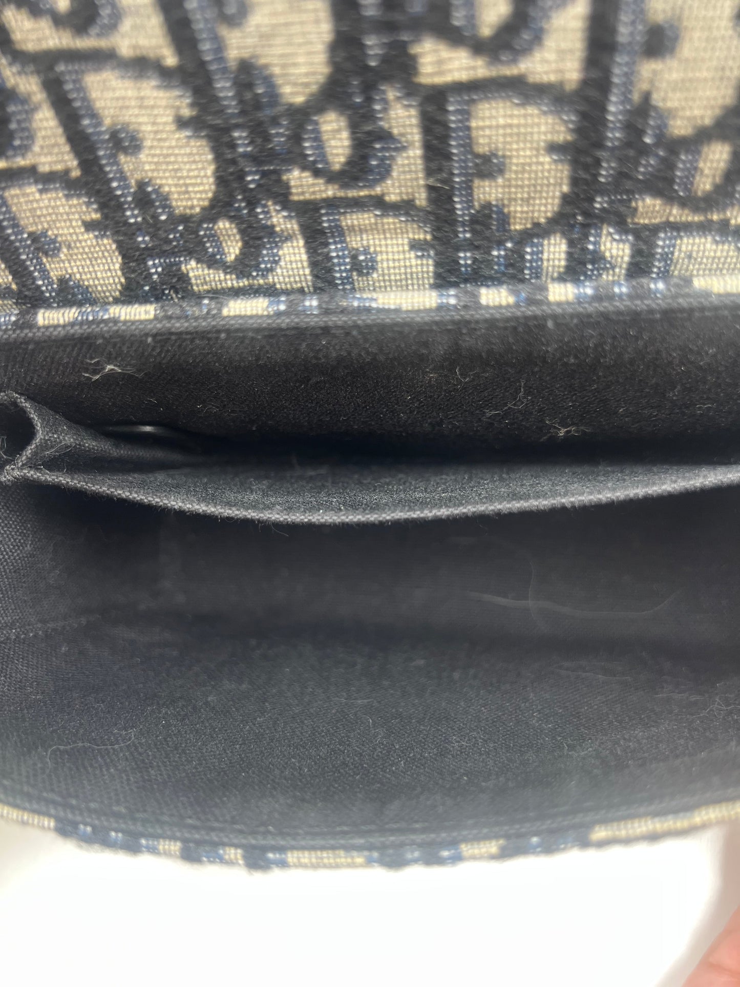 Dior petit 30 Montaigne oblique blue