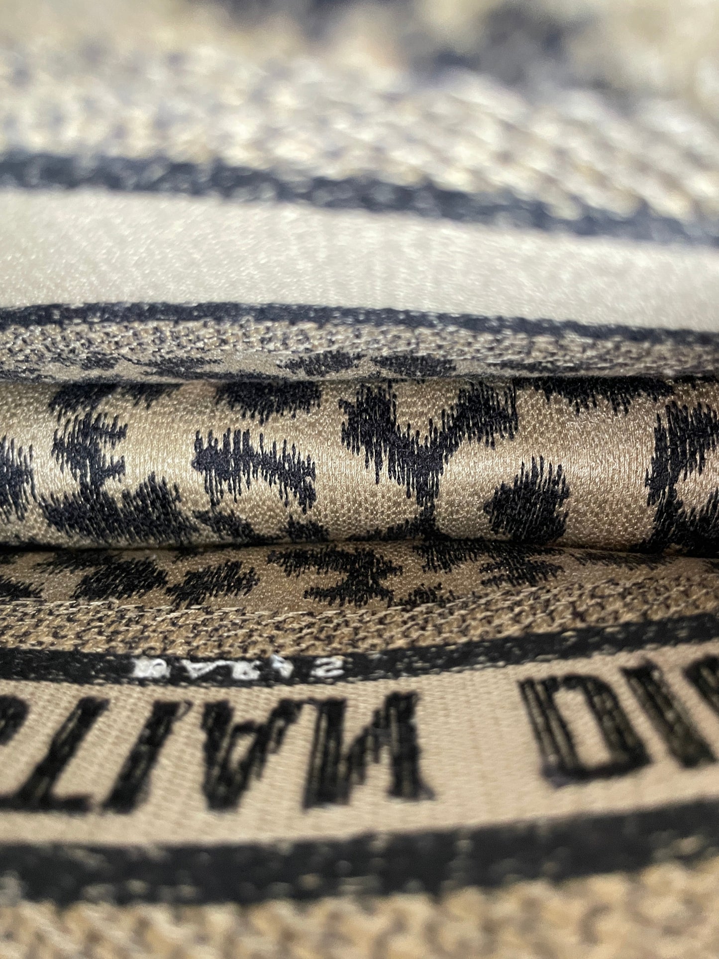 Mini Dior Book Tote leopard print bag