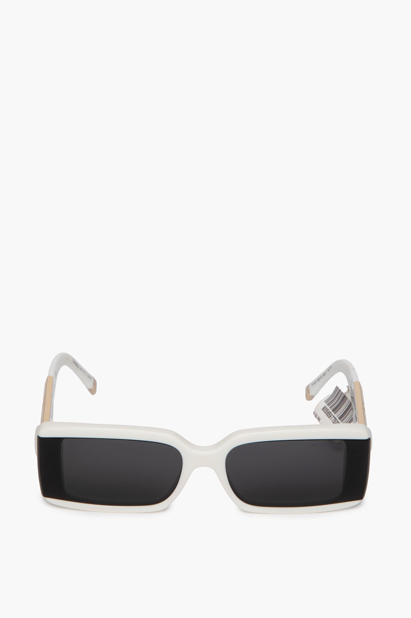 Tiffany & Co. White Rectangular TF4197 Sunglasses