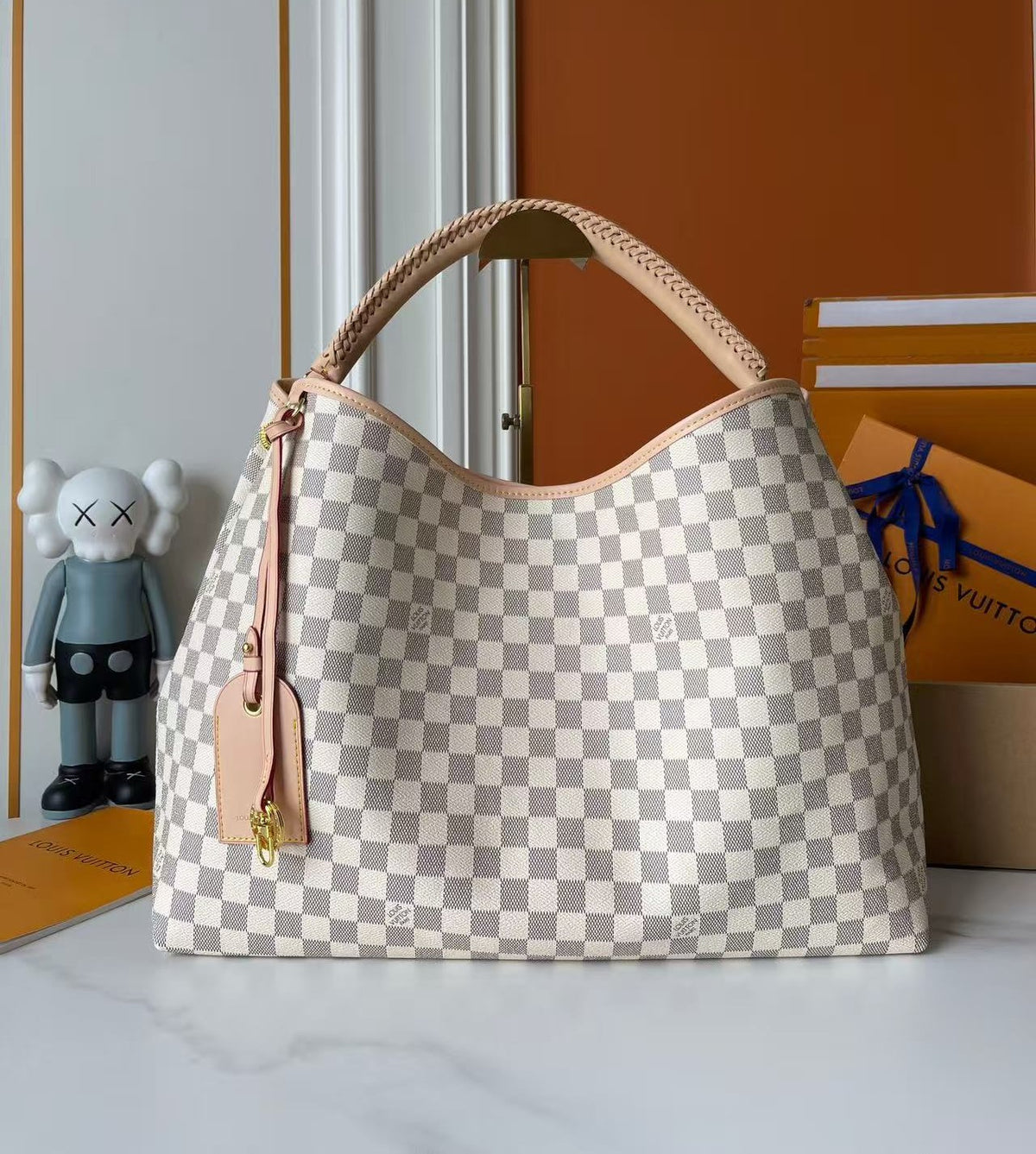 Artsy Monogram Handbag