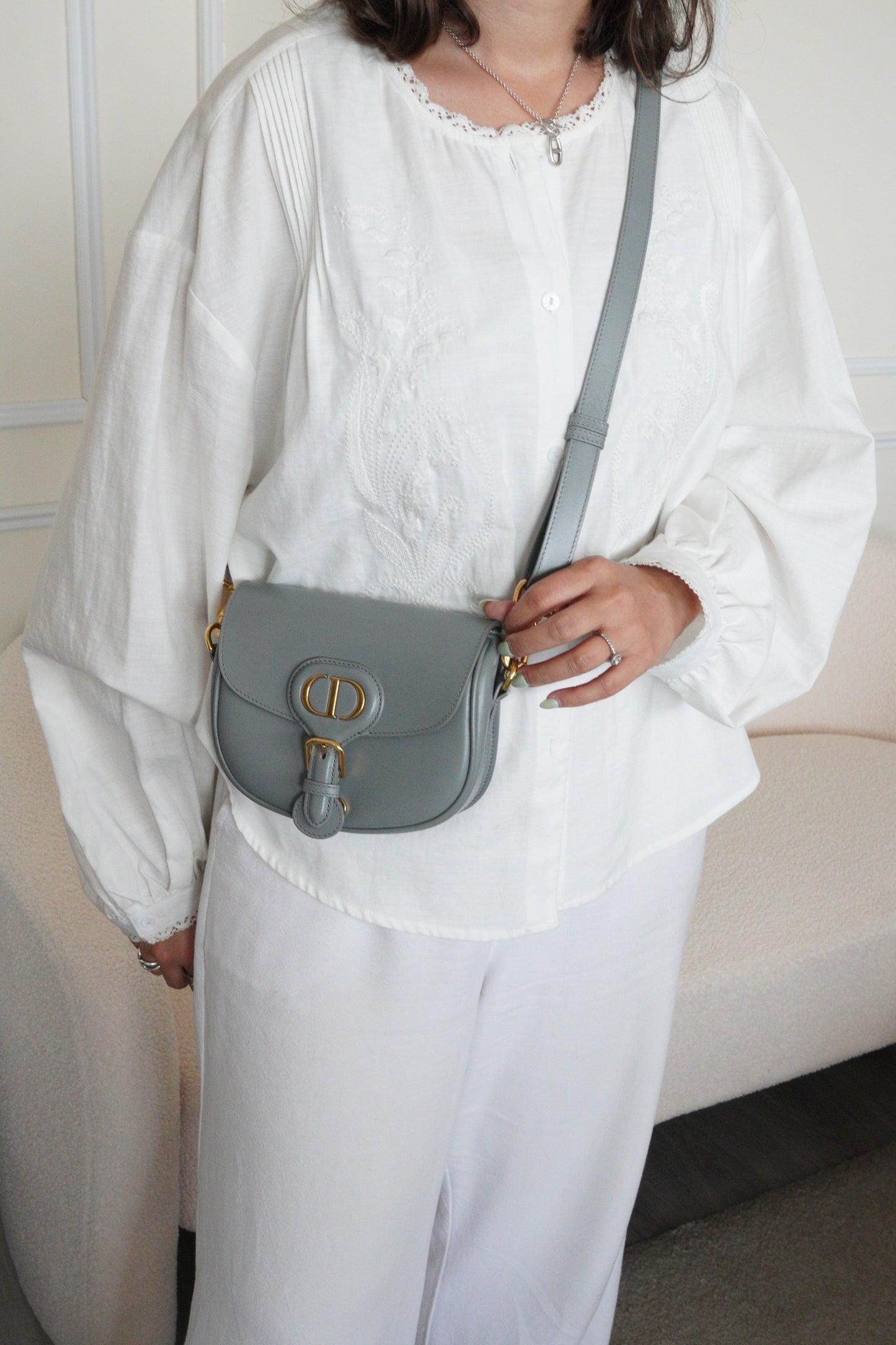 Dior Bobby Small Grey