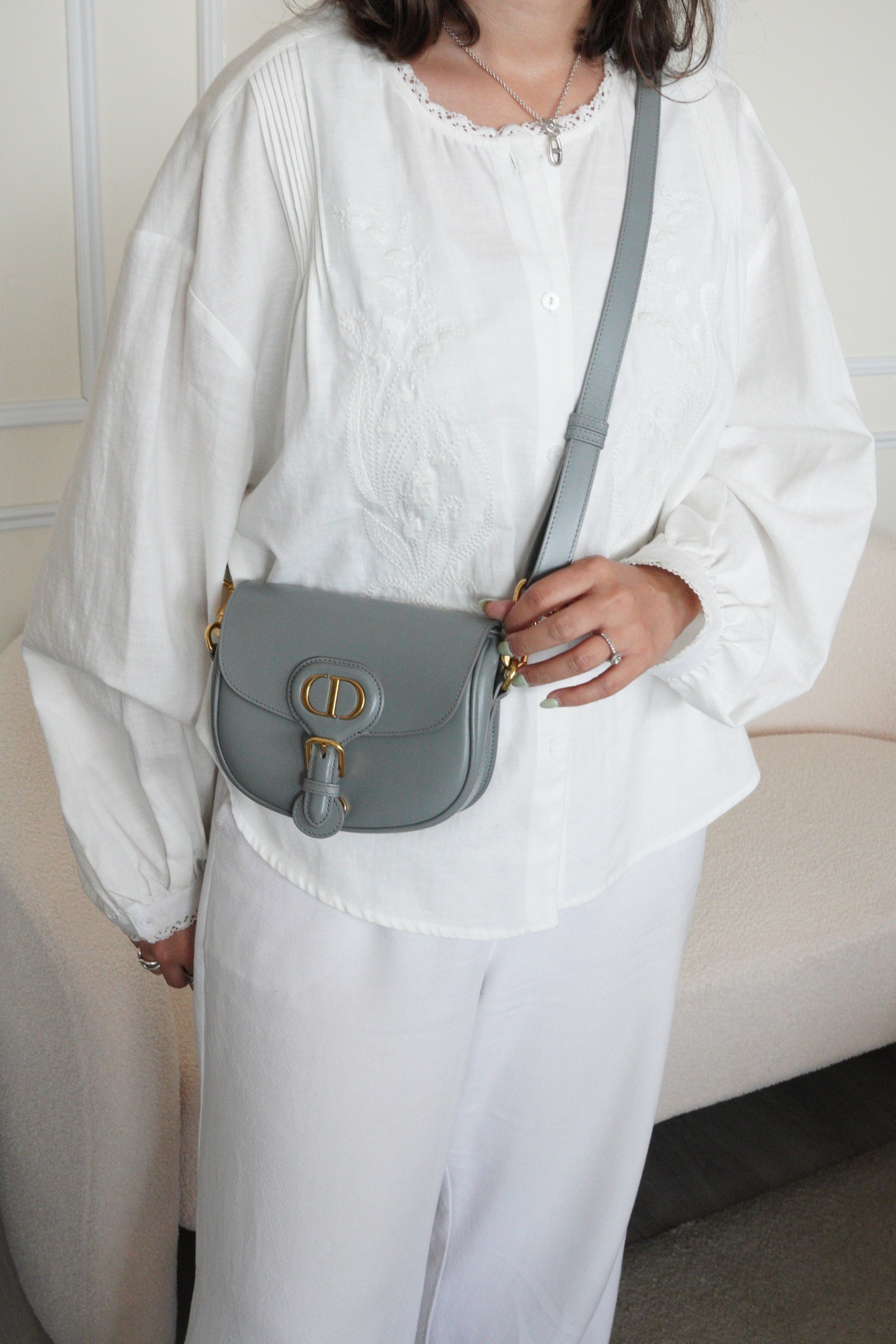 Dior Bobby Small Grey