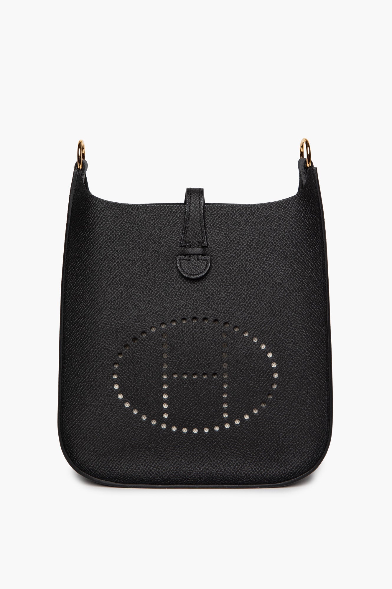 Hermès Noir Epsom Evelyne 16 TPM