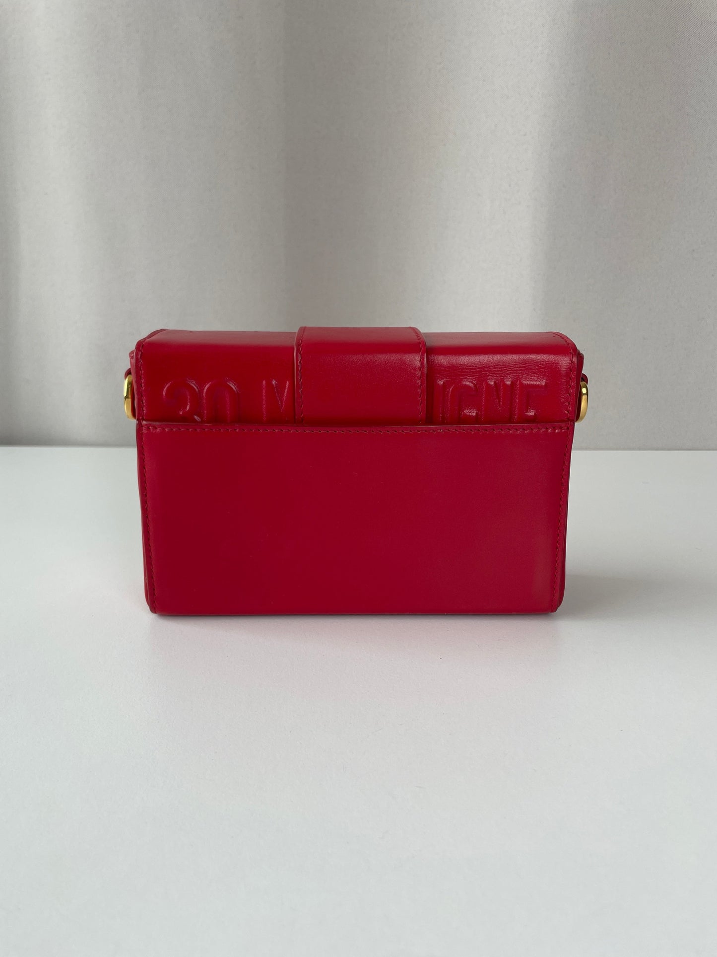Dior Montaigne Small Red Gold Hardware