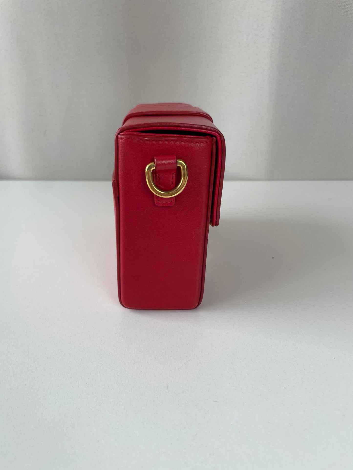 Dior Montaigne Small Red Gold Hardware