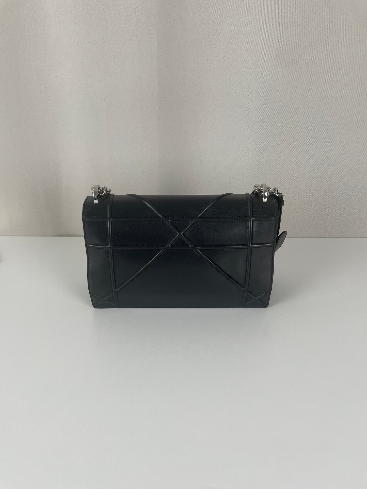 Dior Diorama black leather crossbody bag