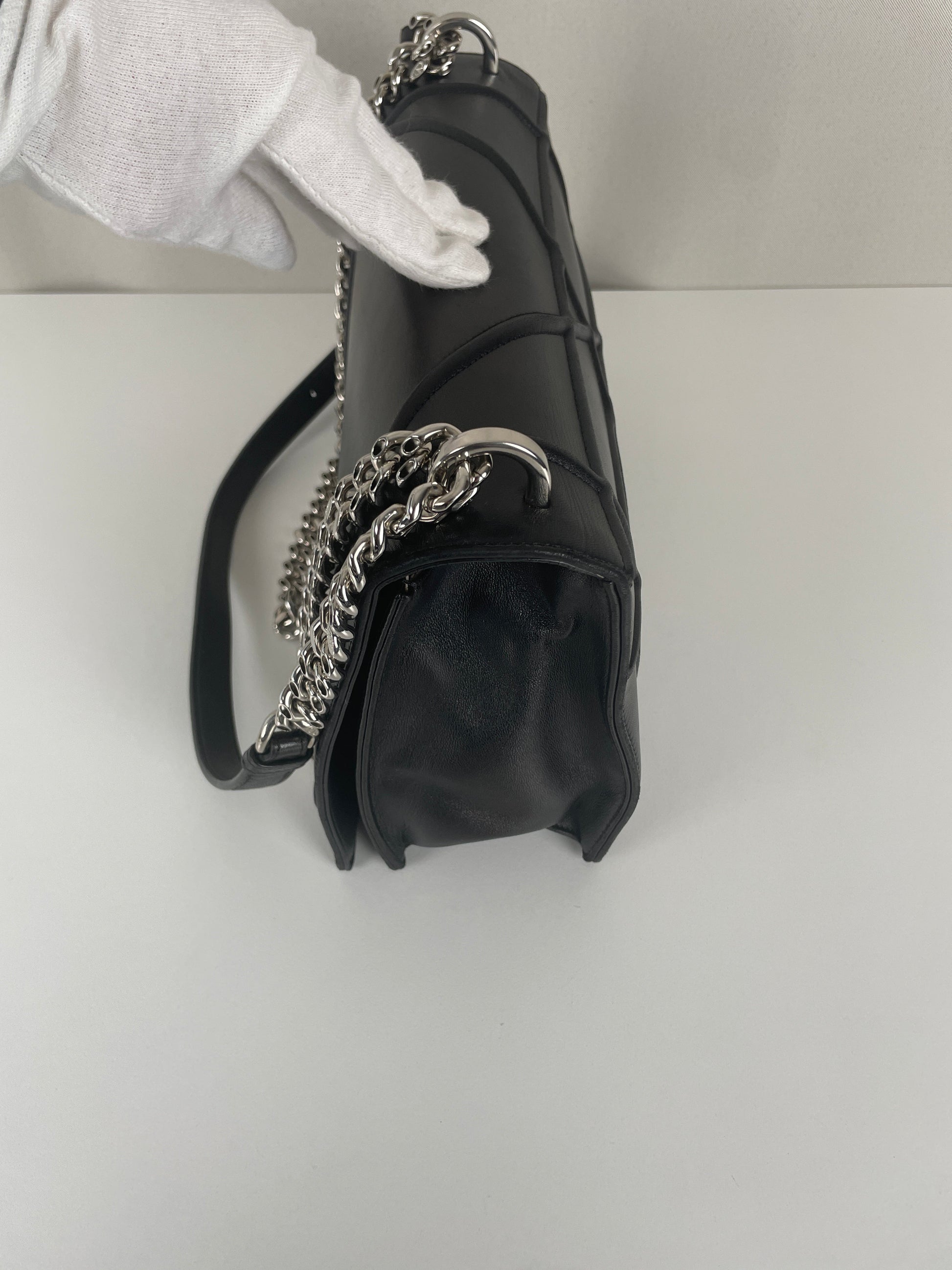Dior Diorama black leather crossbody bag