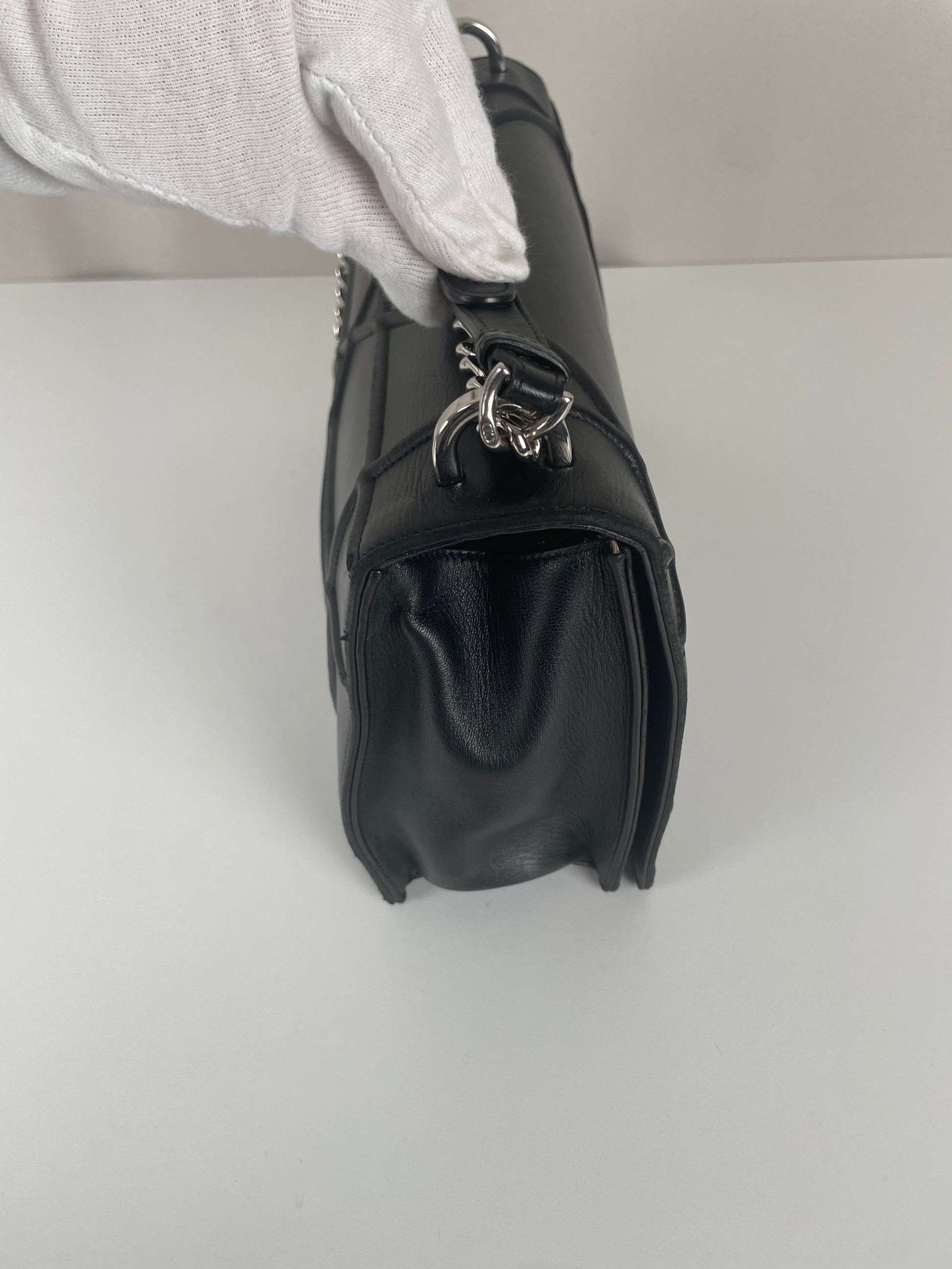 Dior Diorama black leather crossbody bag