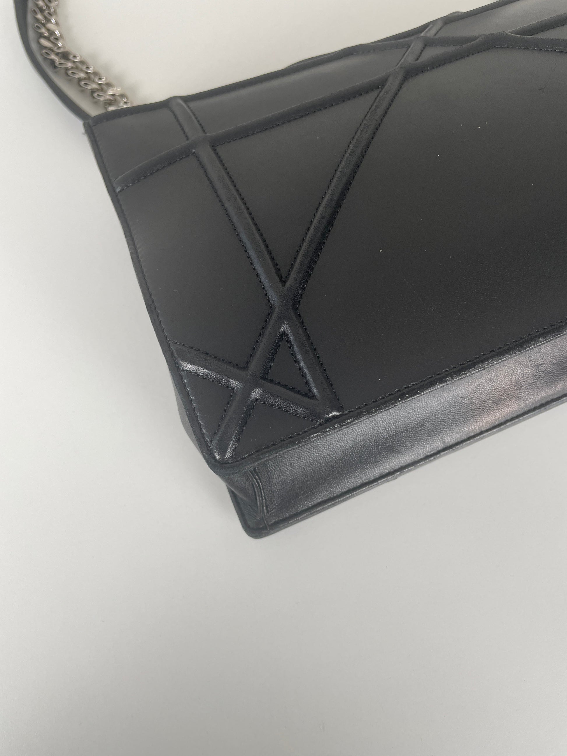 Dior Diorama black leather crossbody bag