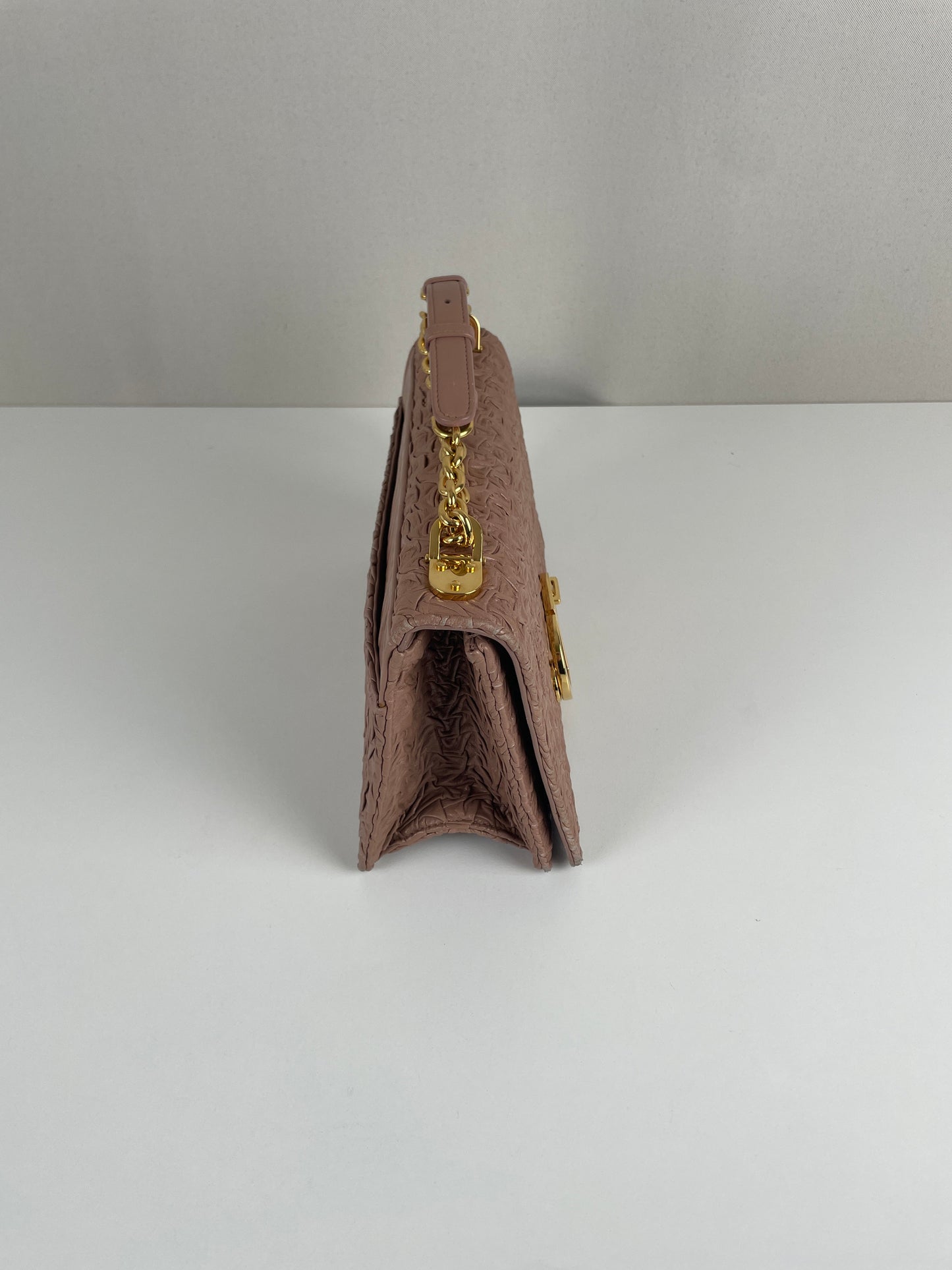 Dior 30 Montaigne beige pink gold hardware