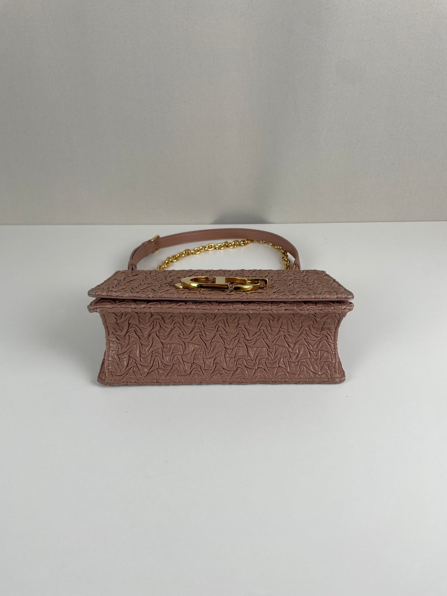 Dior 30 Montaigne beige pink gold hardware