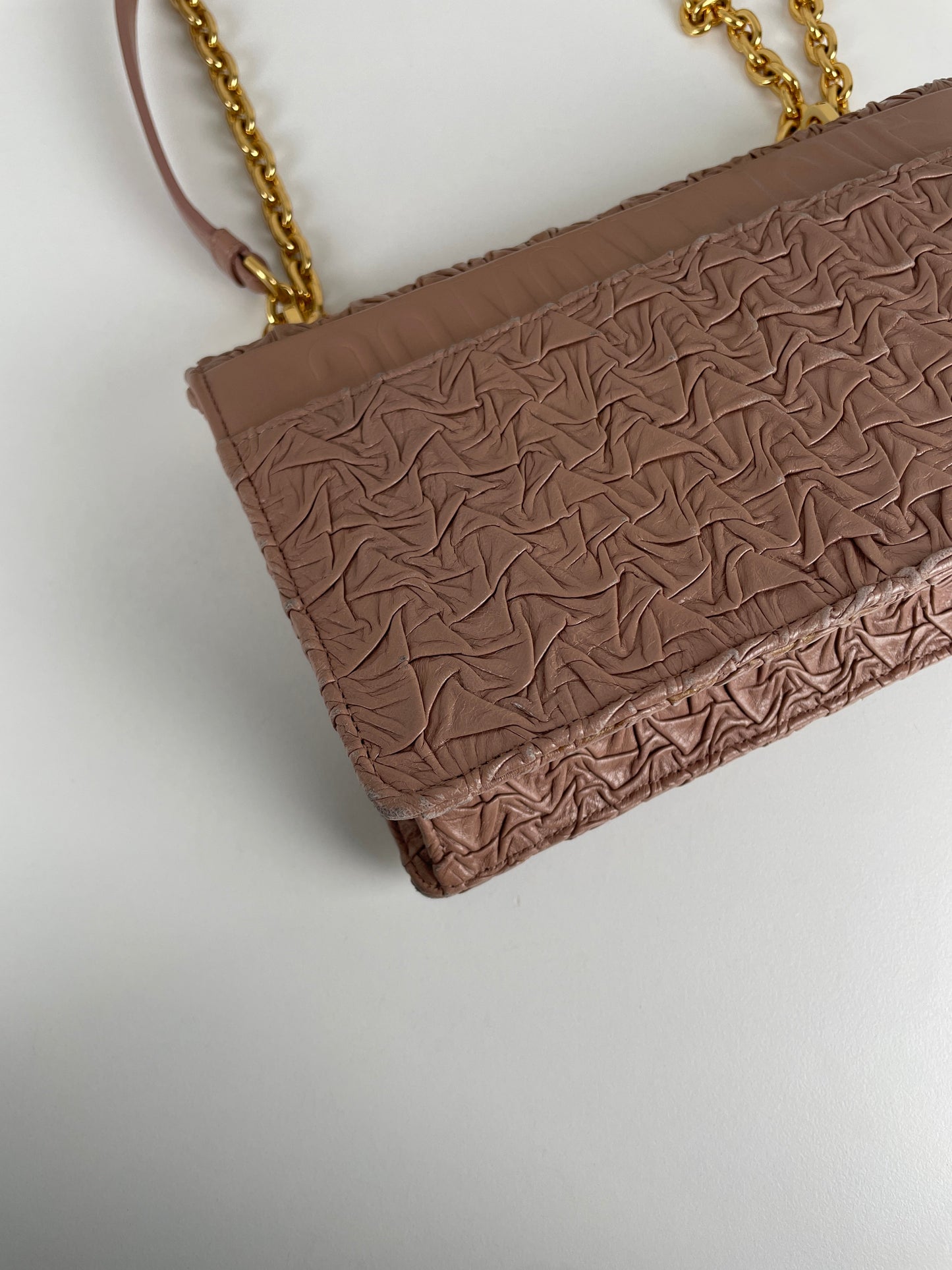 Dior 30 Montaigne beige pink gold hardware