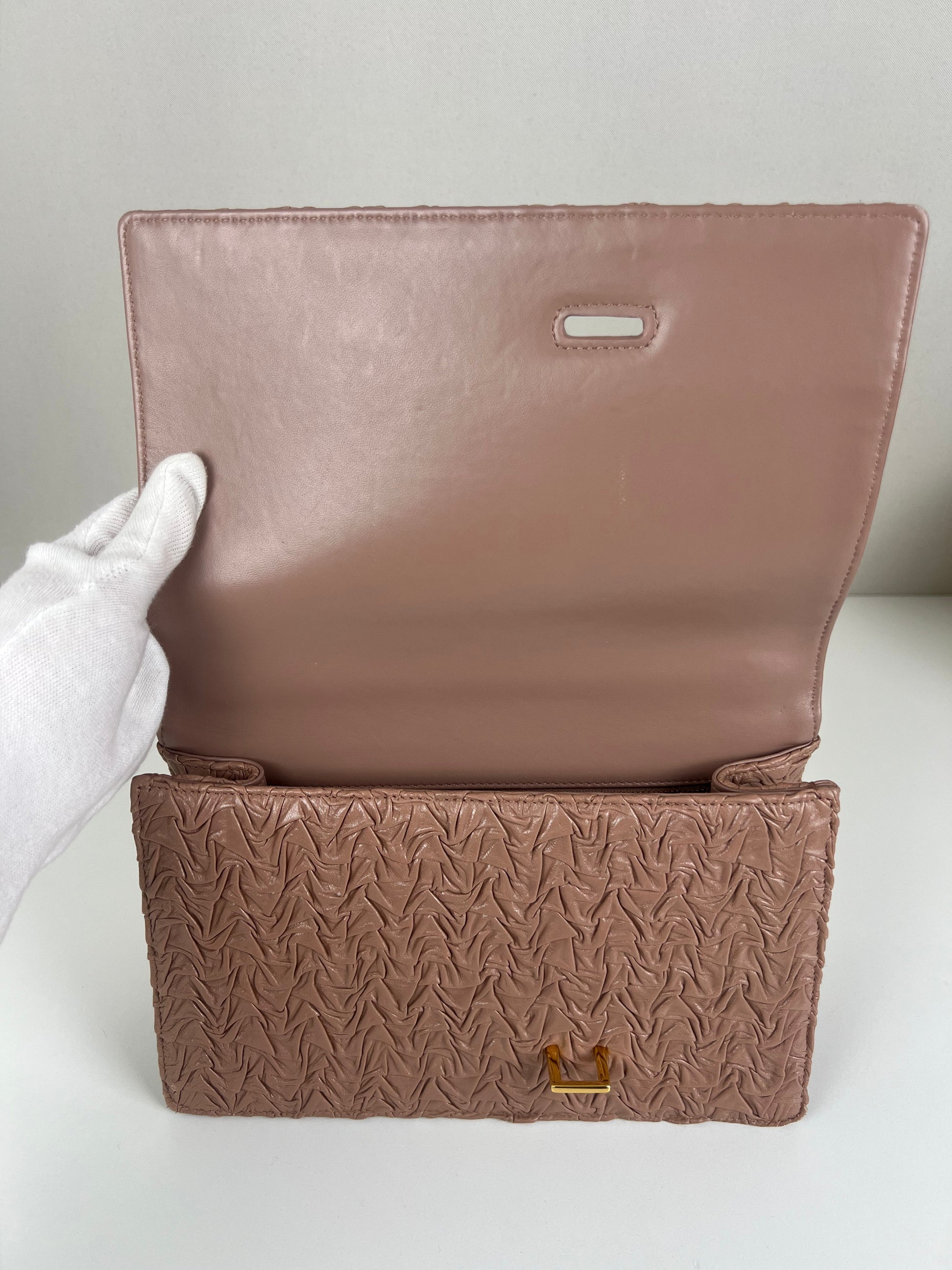 Dior 30 Montaigne beige pink gold hardware