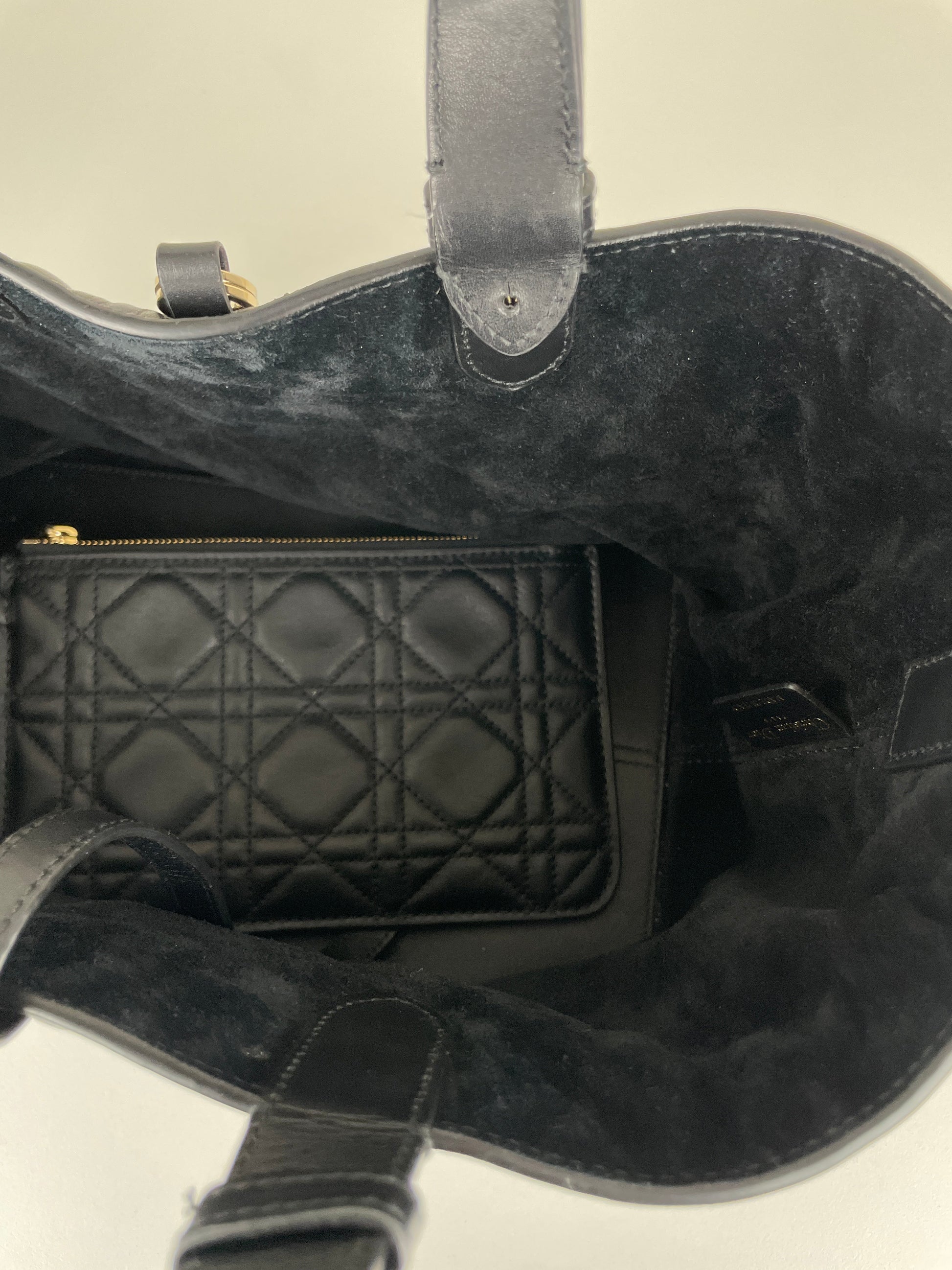 Tote Dior Toujours medium black leather