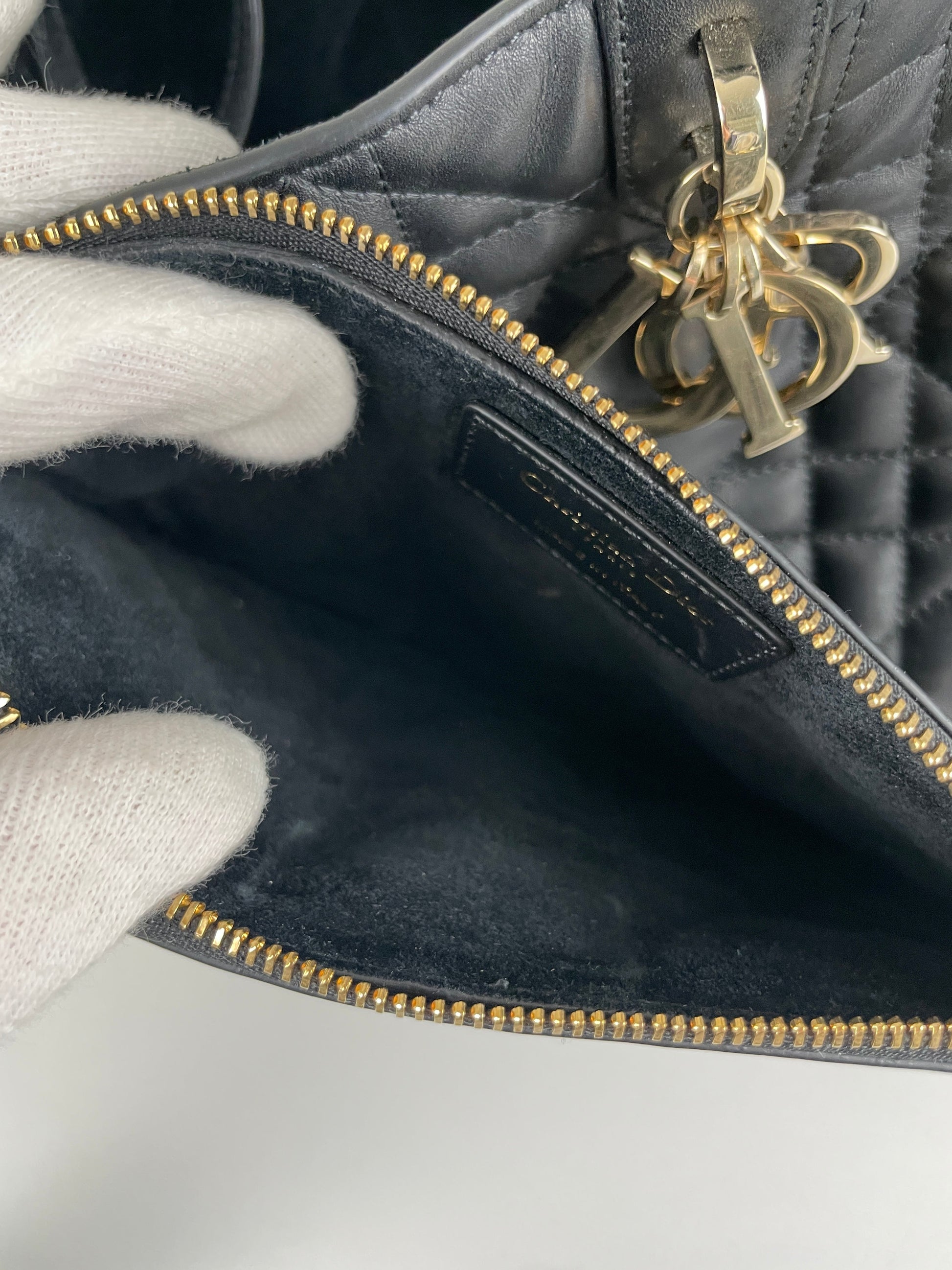 Tote Dior Toujours medium black leather