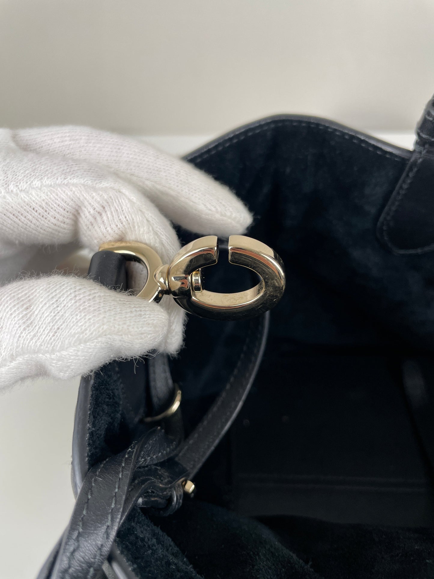 Tote Dior Toujours medium black leather