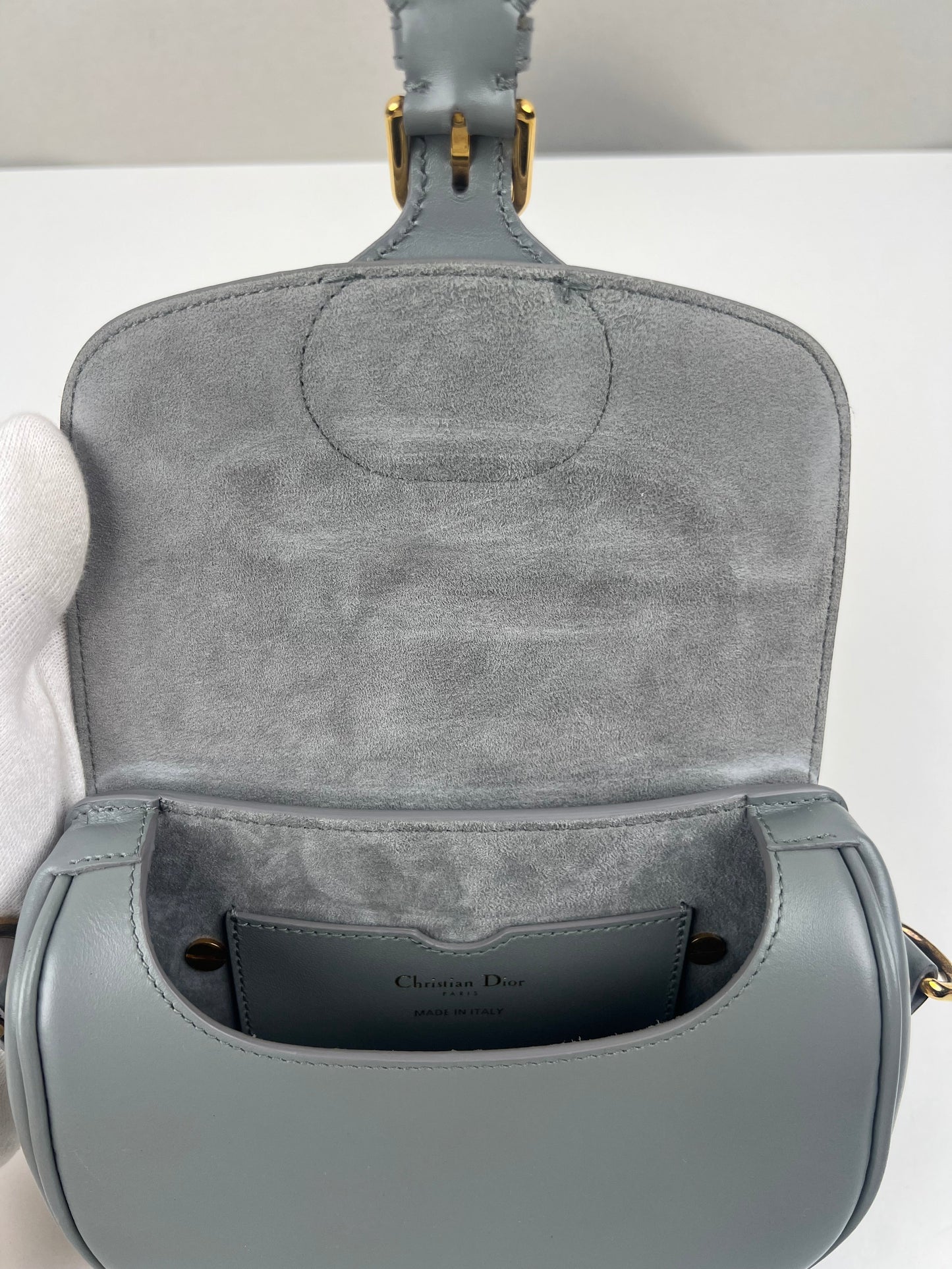 Dior Bobby Small Grey