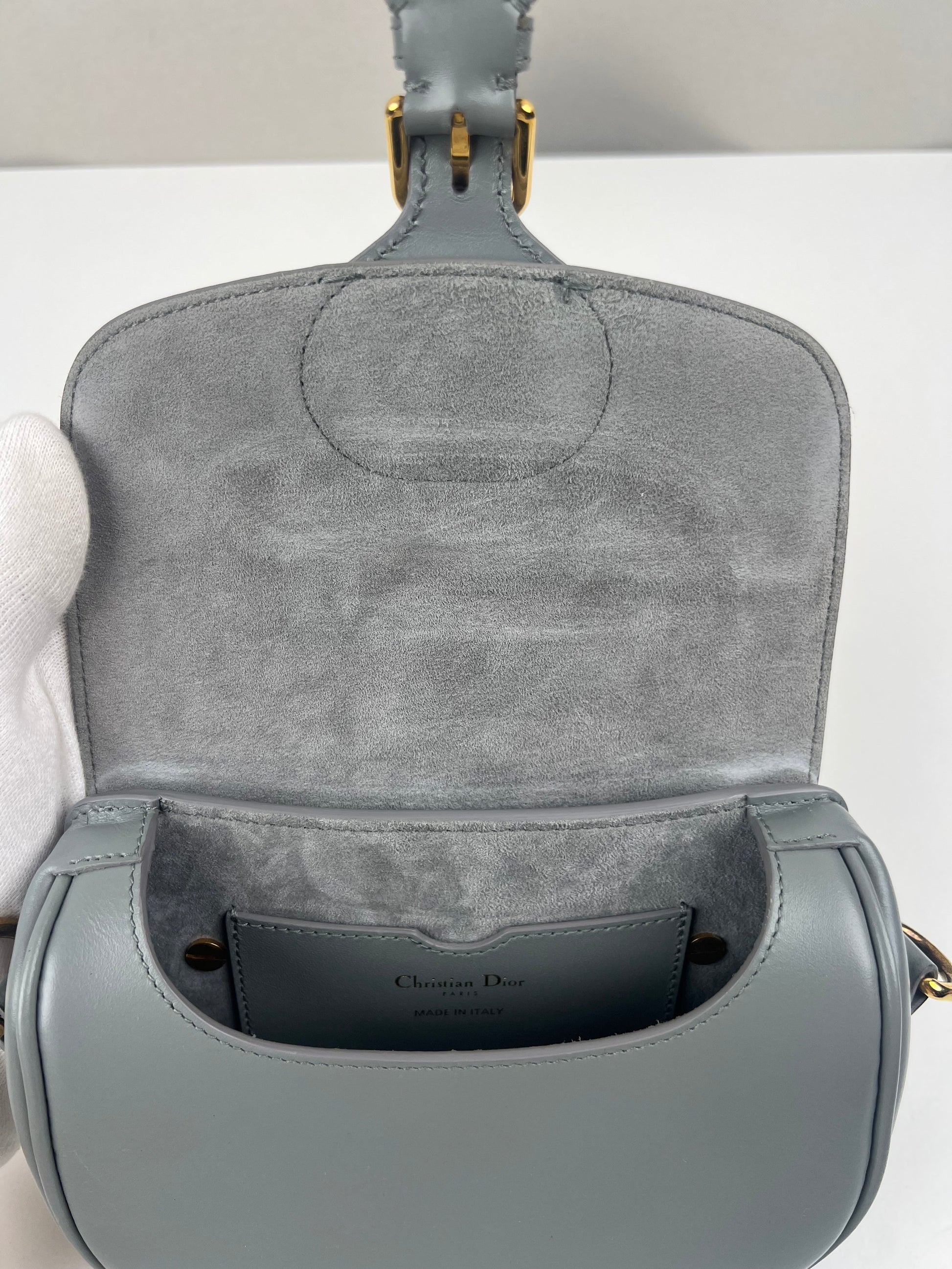 Dior Bobby Small Grey