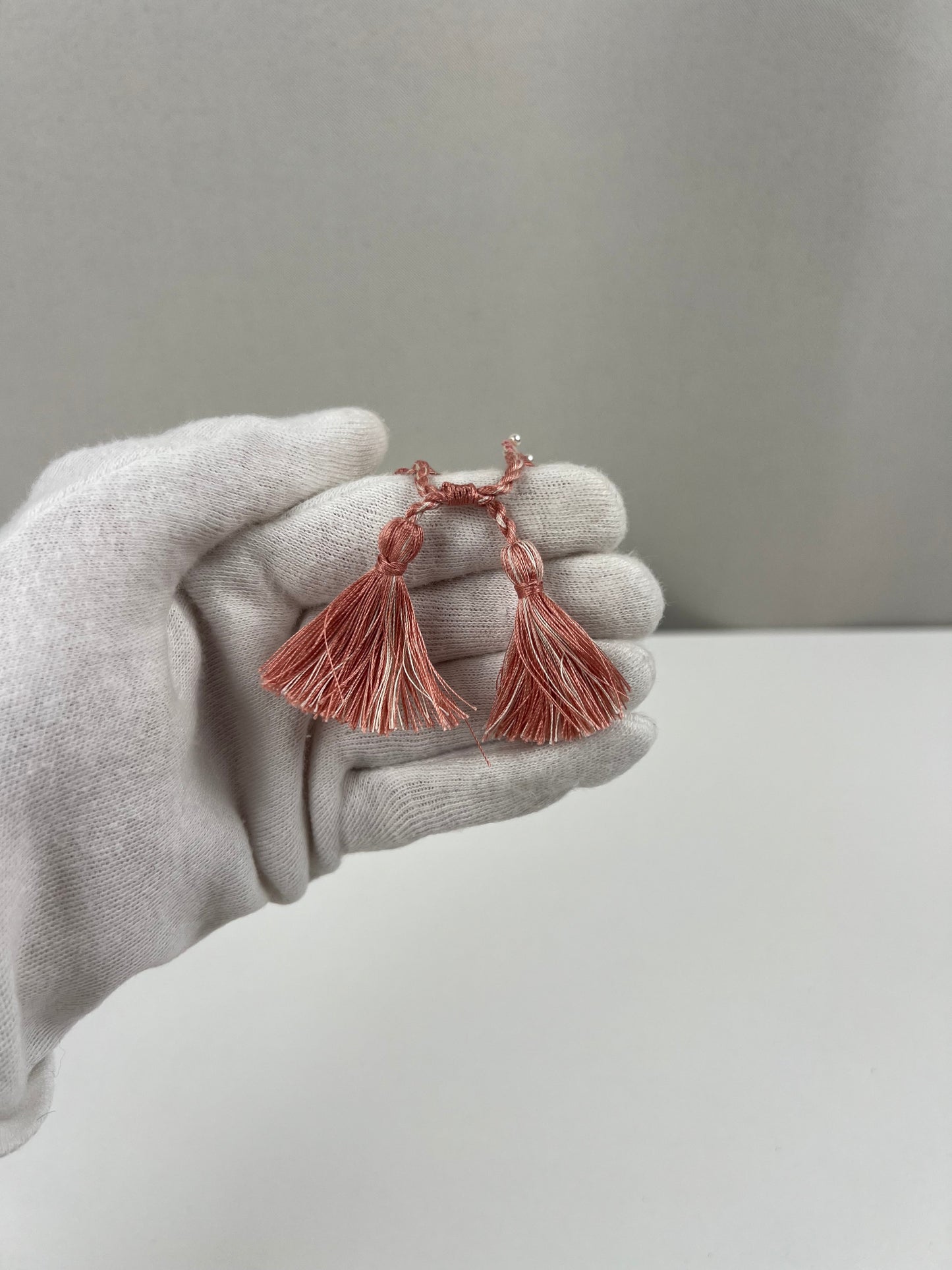 Dior Pink Fabric With Perle Bracelet