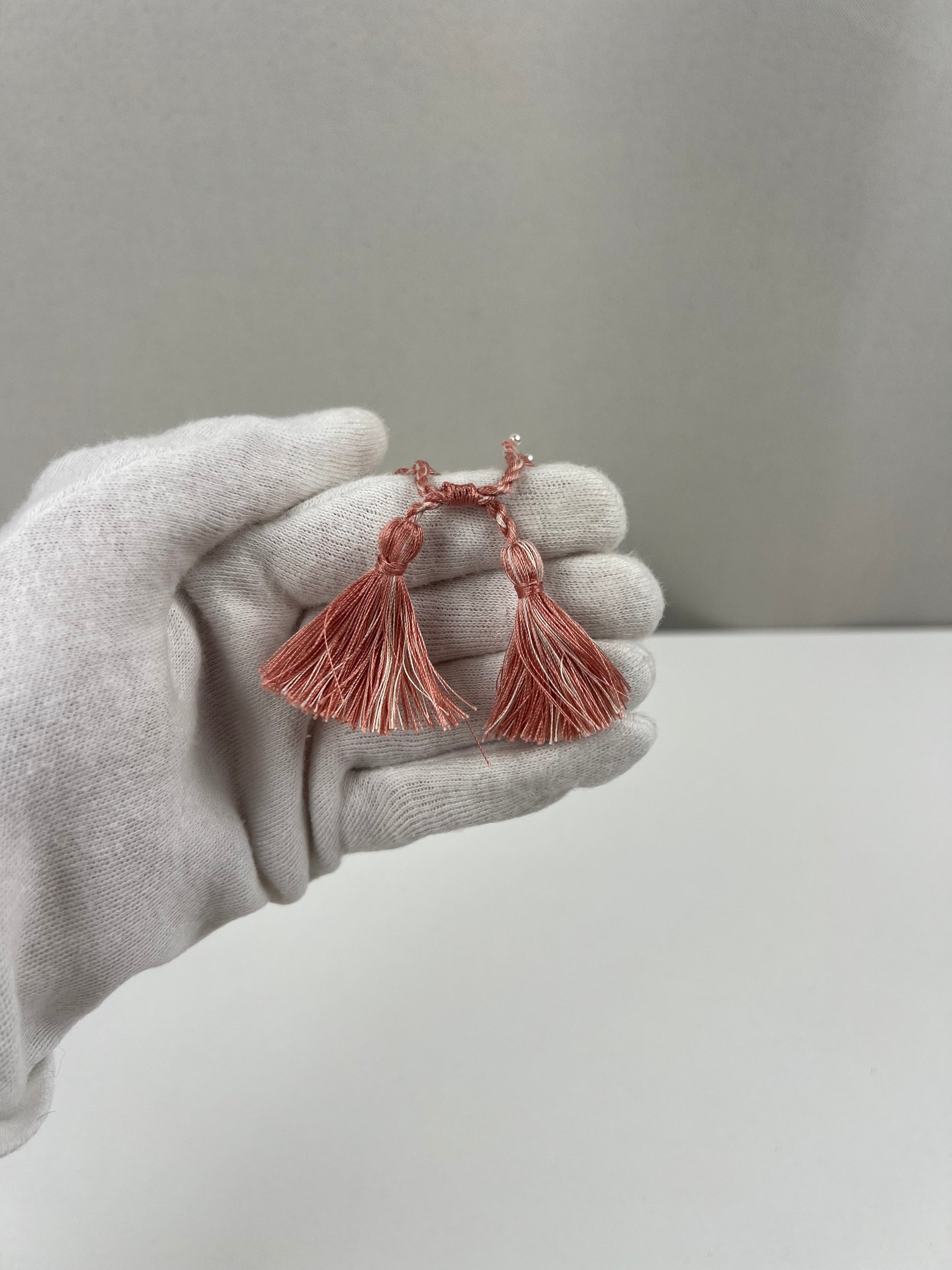 Dior Pink Fabric With Perle Bracelet