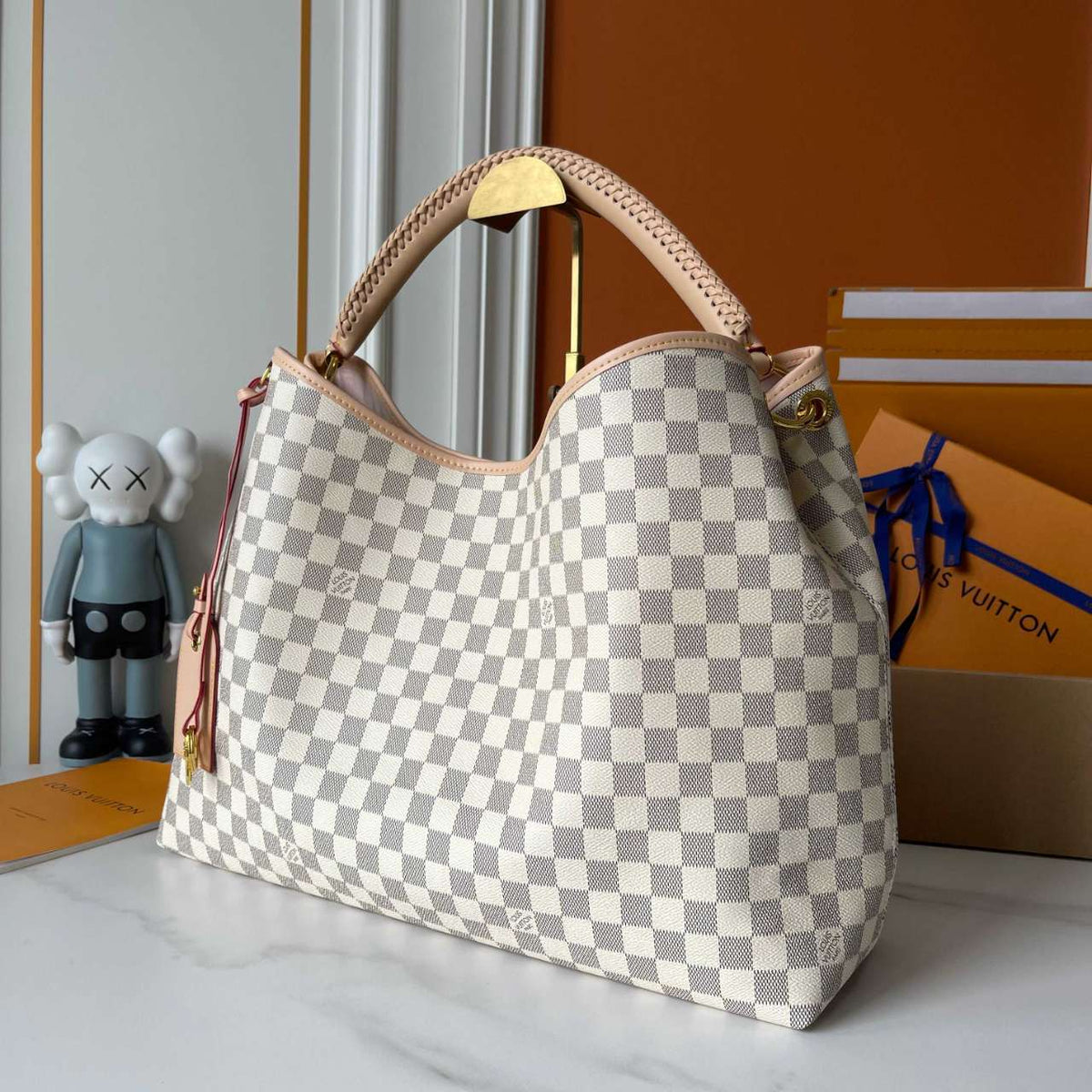 Artsy Monogram Handbag