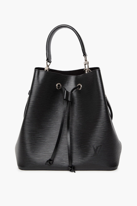 Louis Vuitton Black Epi NéoNoé MM