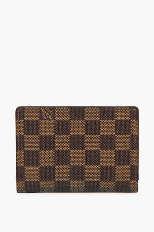 Louis Vuitton Damier Ebene Passport Holder