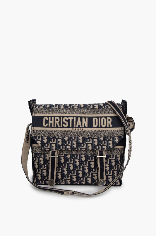 Christian Dior Oblique Jacquard Diorcamp Bag