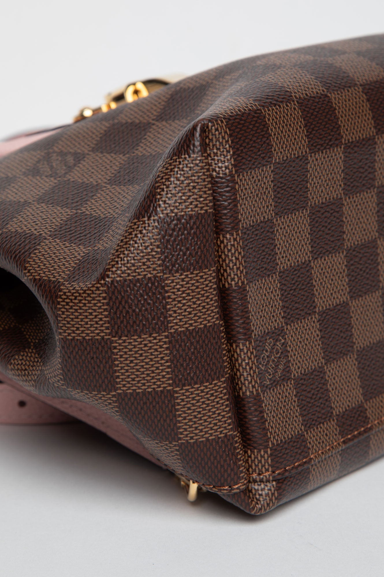 Louis Vuitton Damier Ebene Magnolia Leather Clapton Convertible Backpack