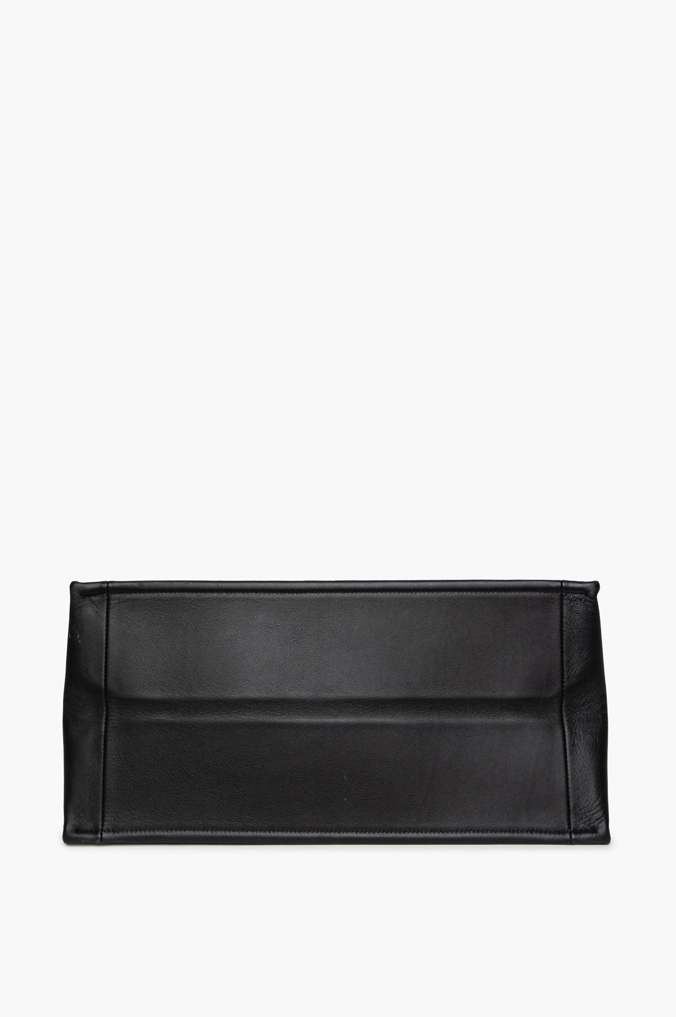 Christian Dior Black Calf Leather Book Tote