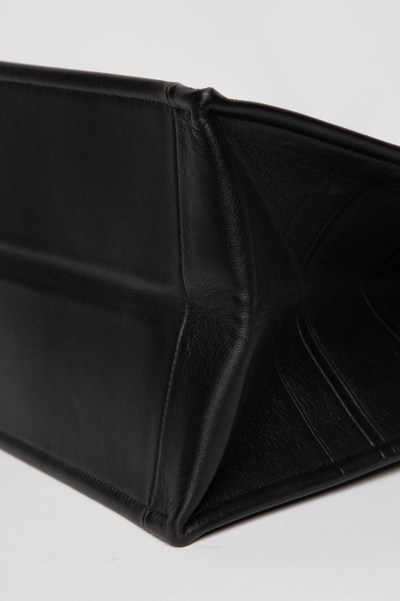 Christian Dior Black Calf Leather Book Tote