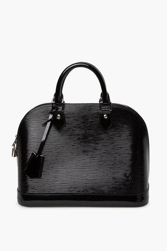 Louis Vuitton Black Electric Epi Leather PM Tote
