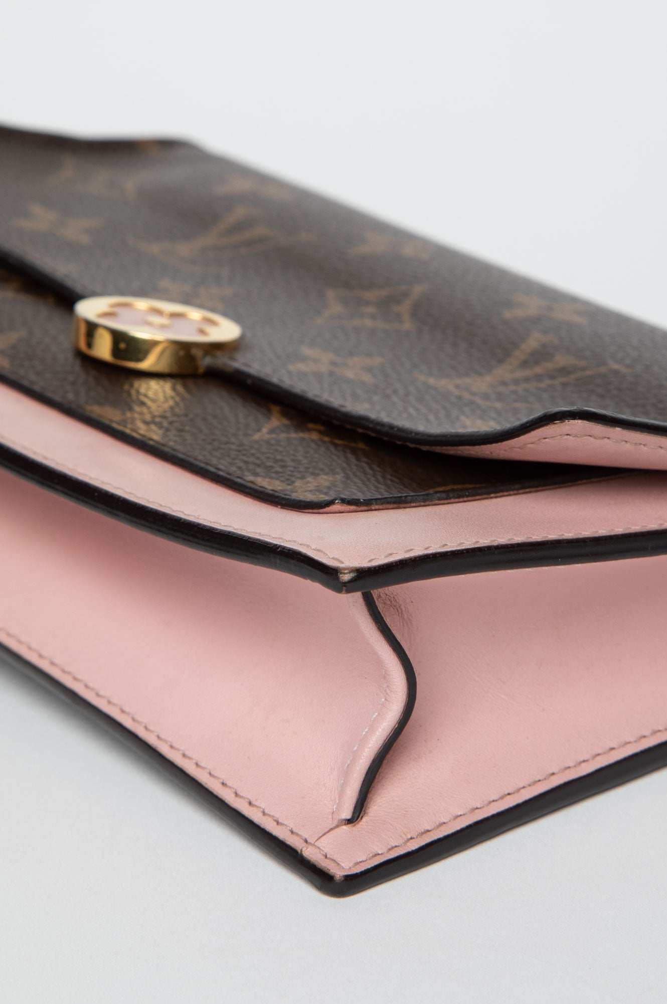 Louis Vuitton Monogram Flore Chain Wallet Bag