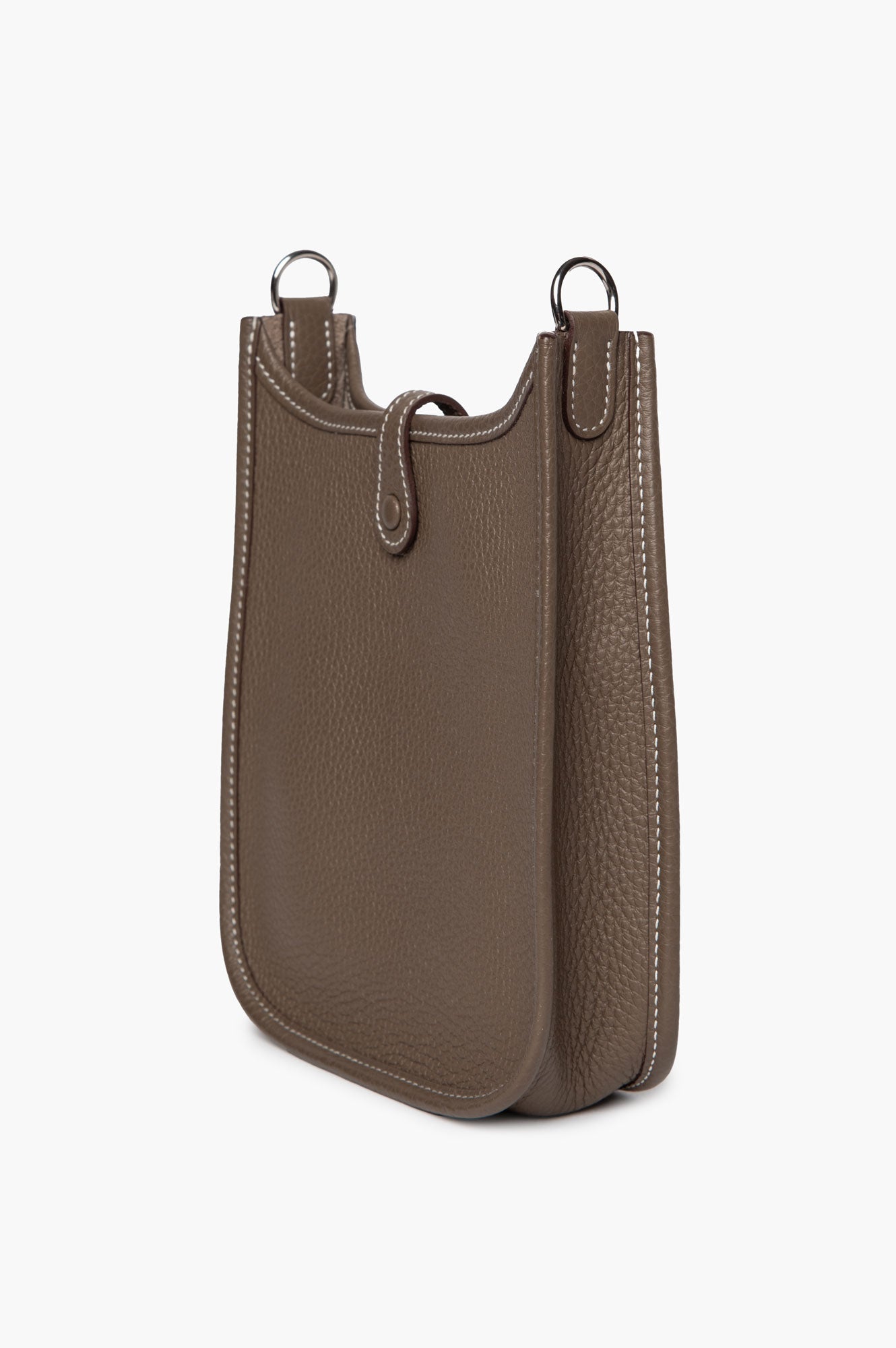 Hermès Mini Etoupe Clemence Indigo Strap Evelyne TPM