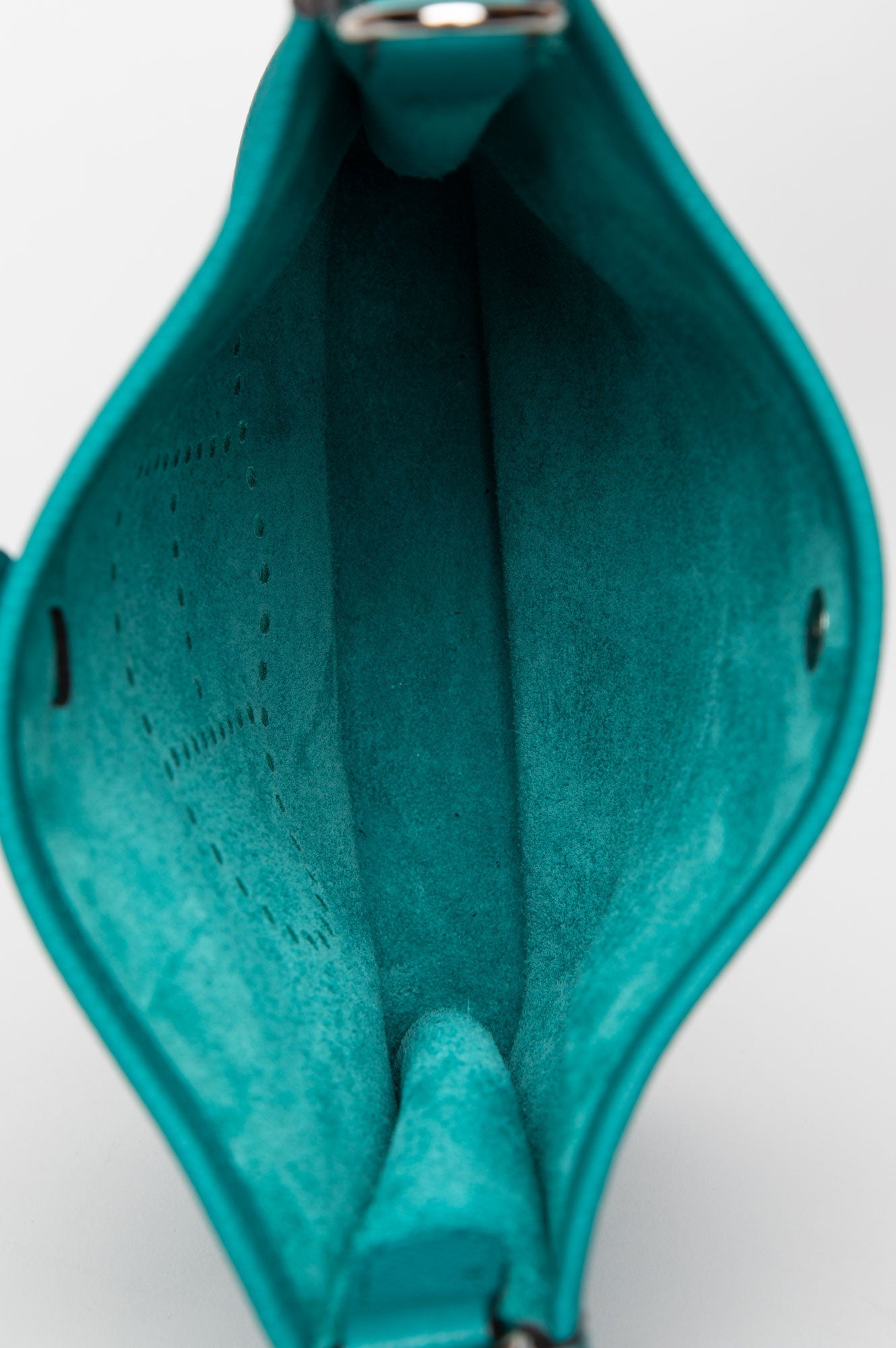 Hermès 2019 Turquoise Taurillon Clemence Evelyne TPM 16