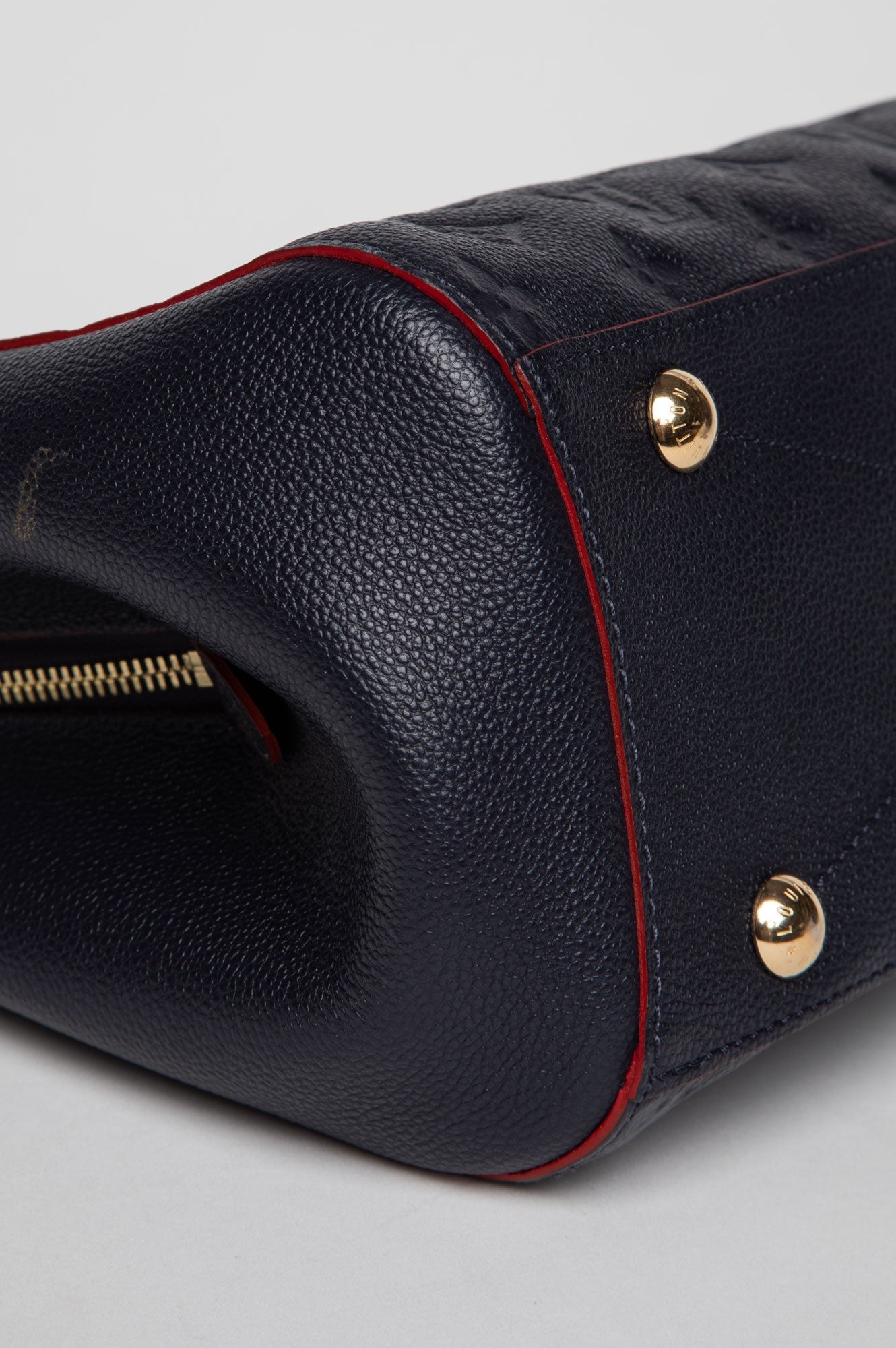Louis Vuitton Marine Rouge Monogram Empreinte Montaigne MM