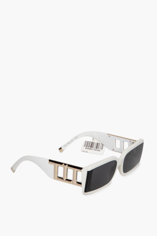 Tiffany & Co. White Rectangular TF4197 Sunglasses
