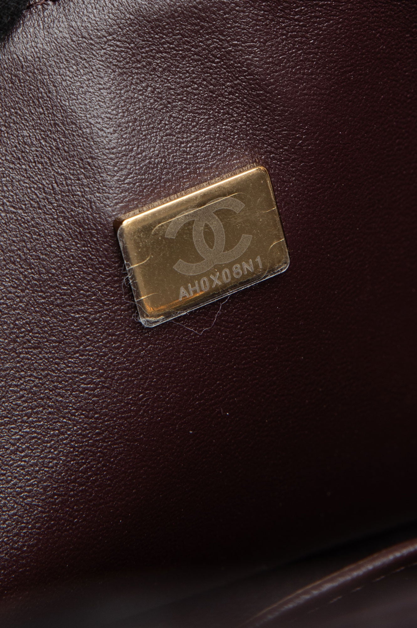 Chanel Dark Purple Lambskin Medium Classic Flap Bag 2025