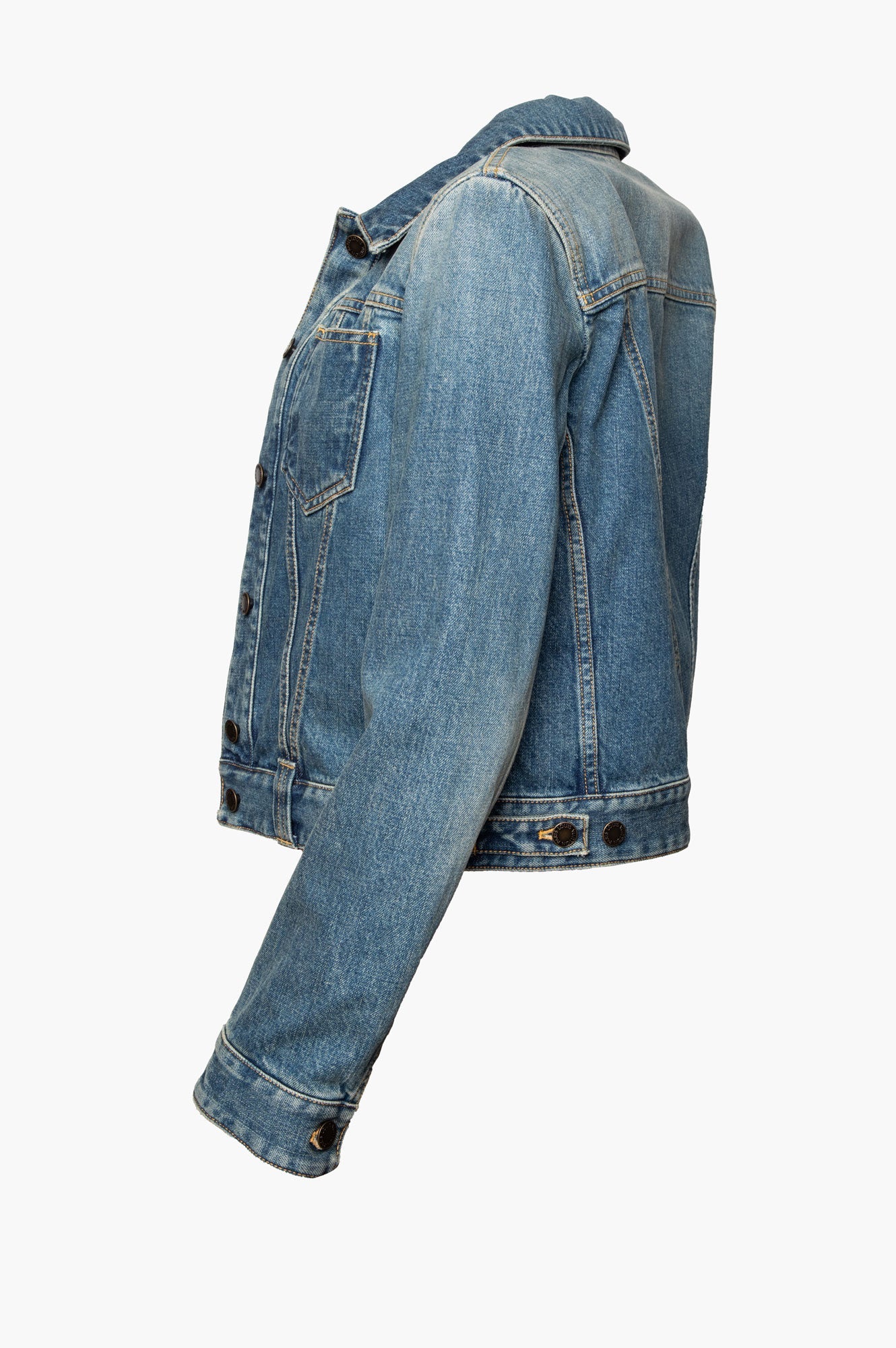 Louis Vuitton Medium Wash Denim Jacket Size 36