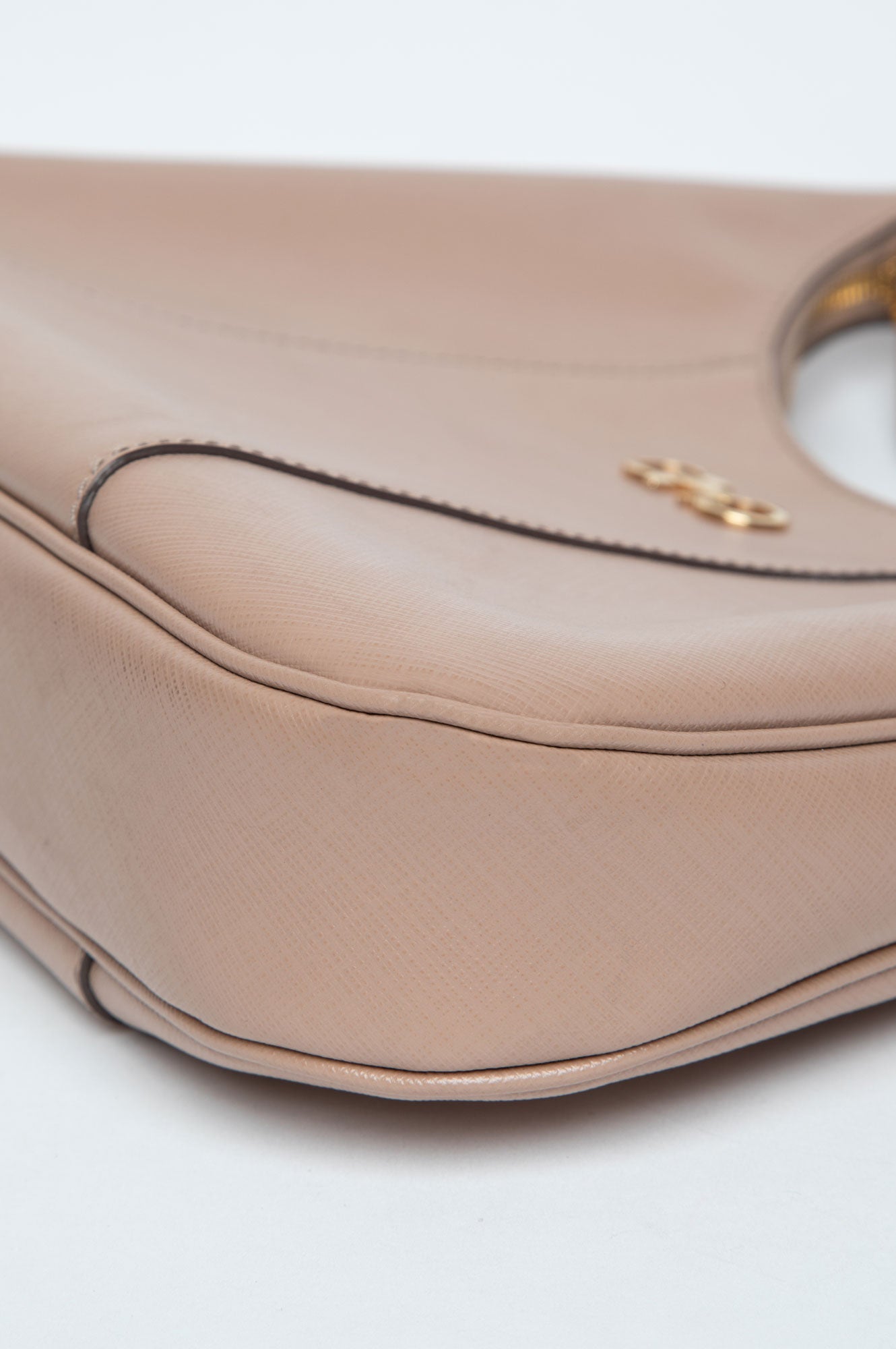 Salvatore Ferragamo Beige Petunia Hobo Bag