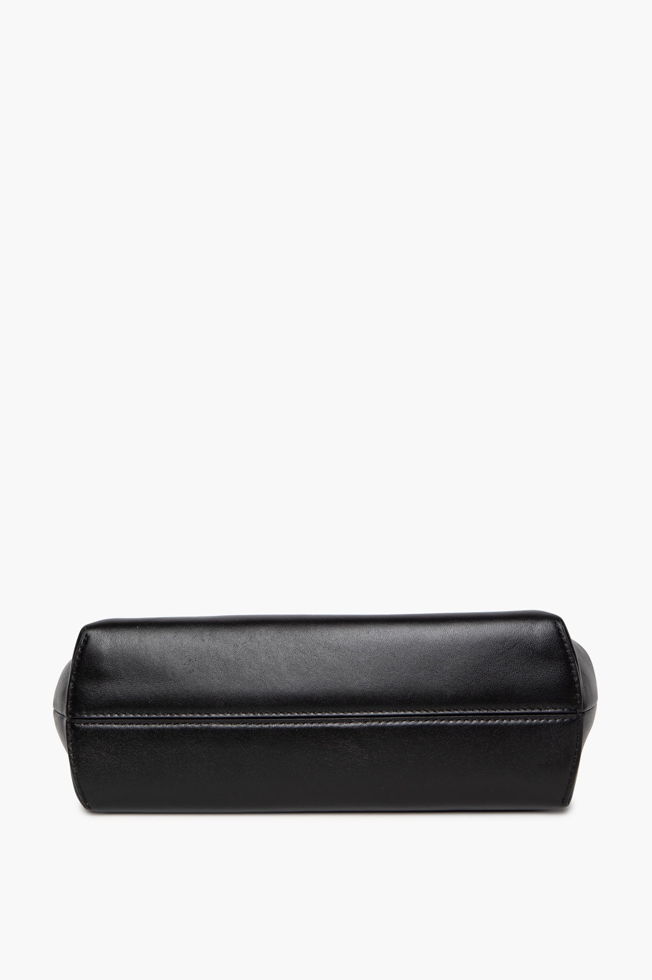 Fendi First Midi Nappa Leather Clutch With Strap