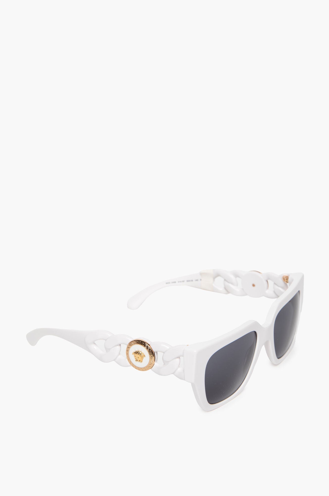 Versace VE4409 White Chain Link Sunglasses