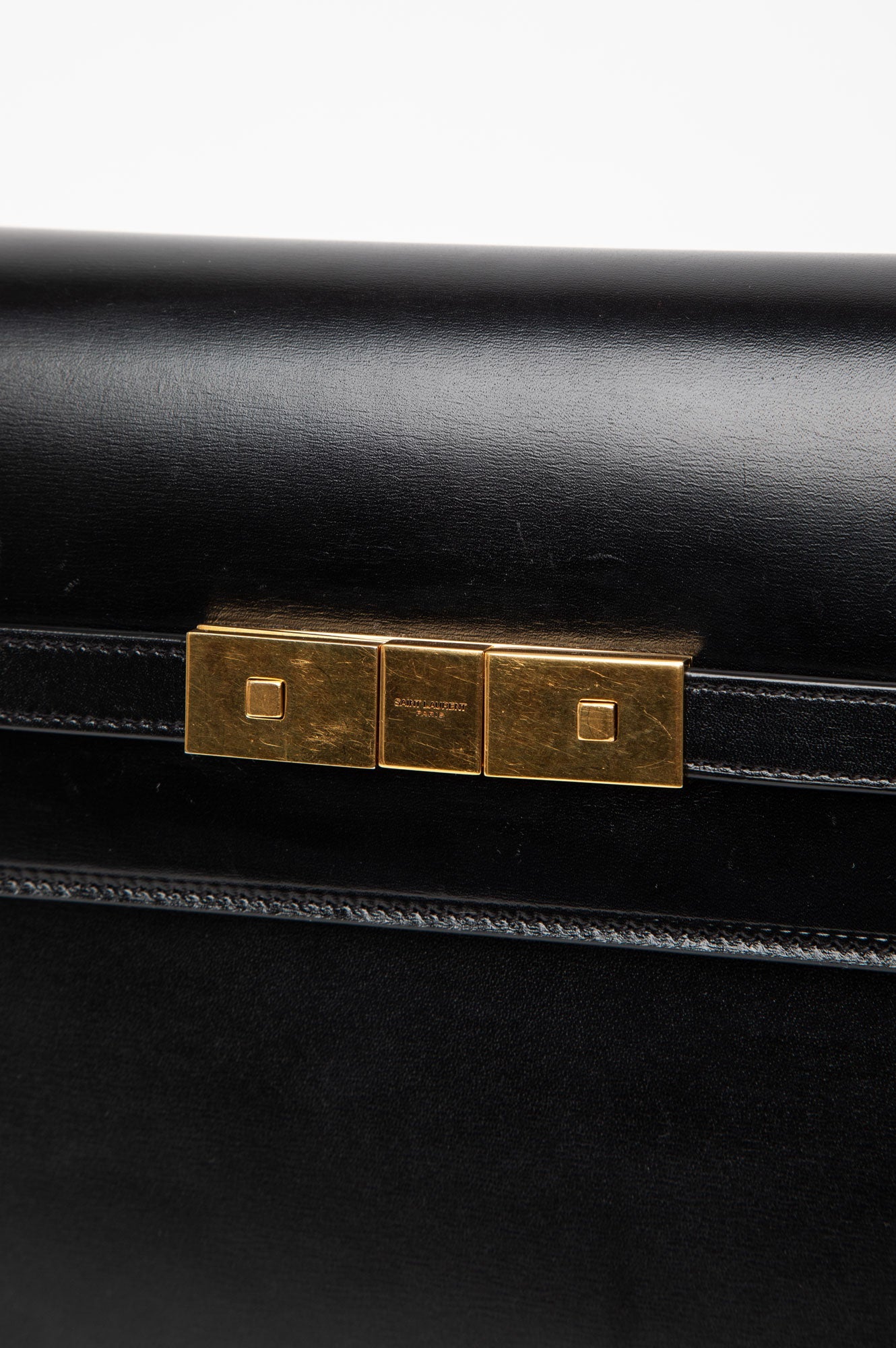 Saint Laurent Black Manhattan Bag