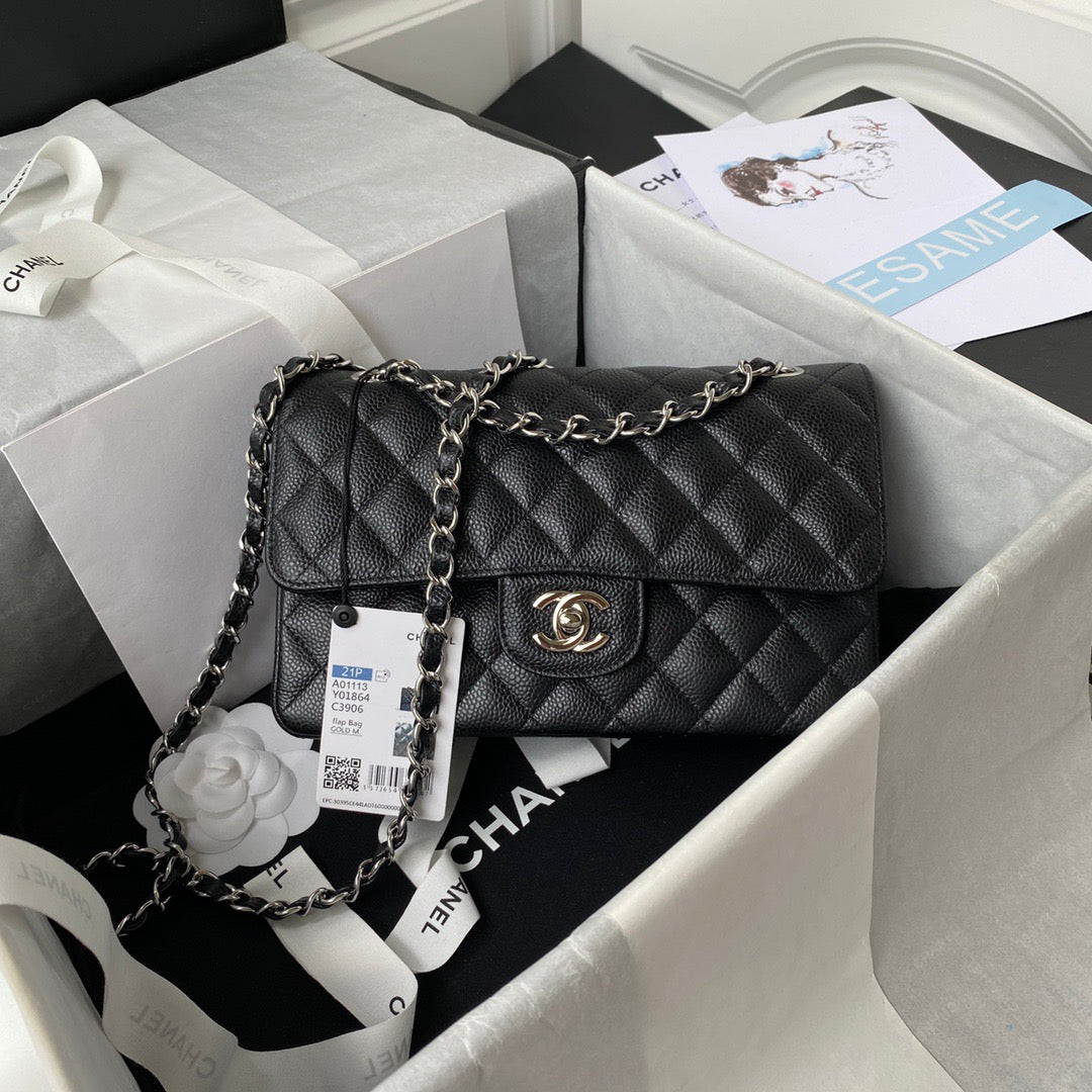 Classic Quilted Chain Flap Bag