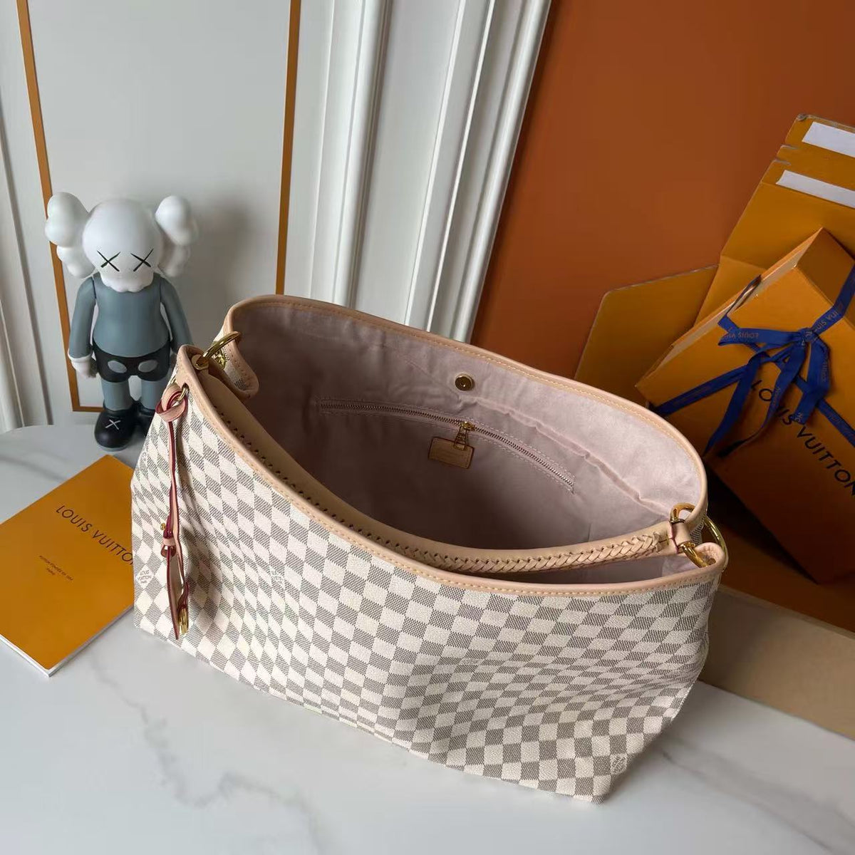Artsy Monogram Handbag
