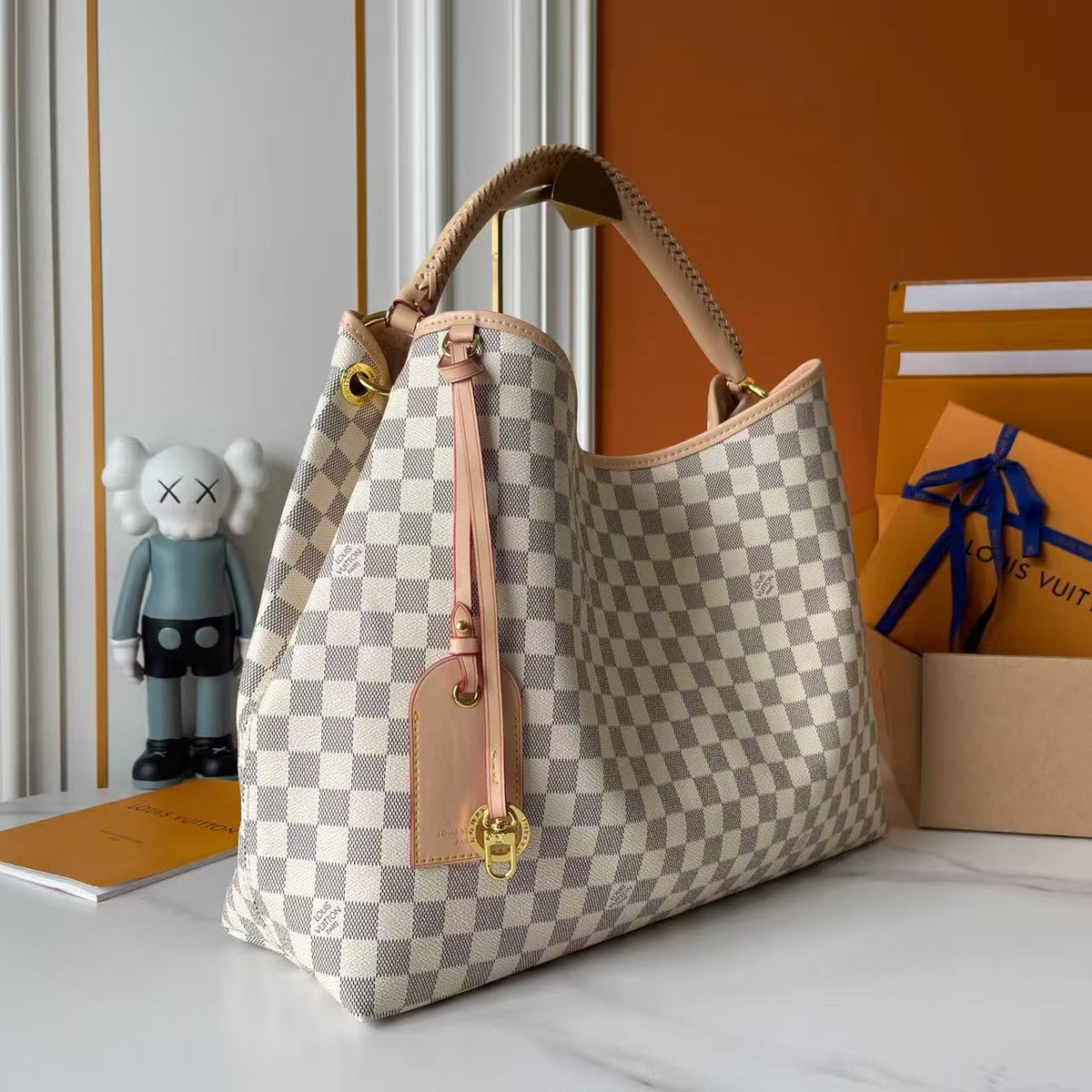 Artsy Monogram Handbag