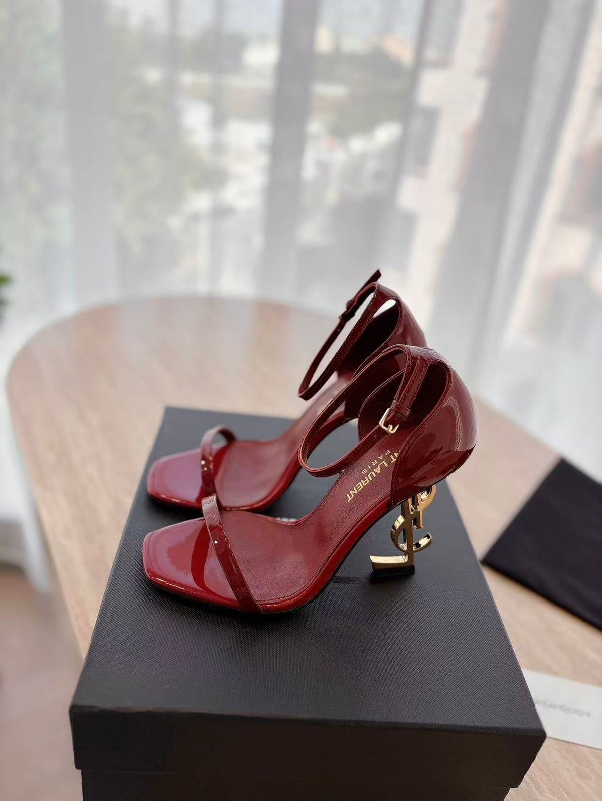 SAINT LAURENT YSL Classic High Heels Sandals
