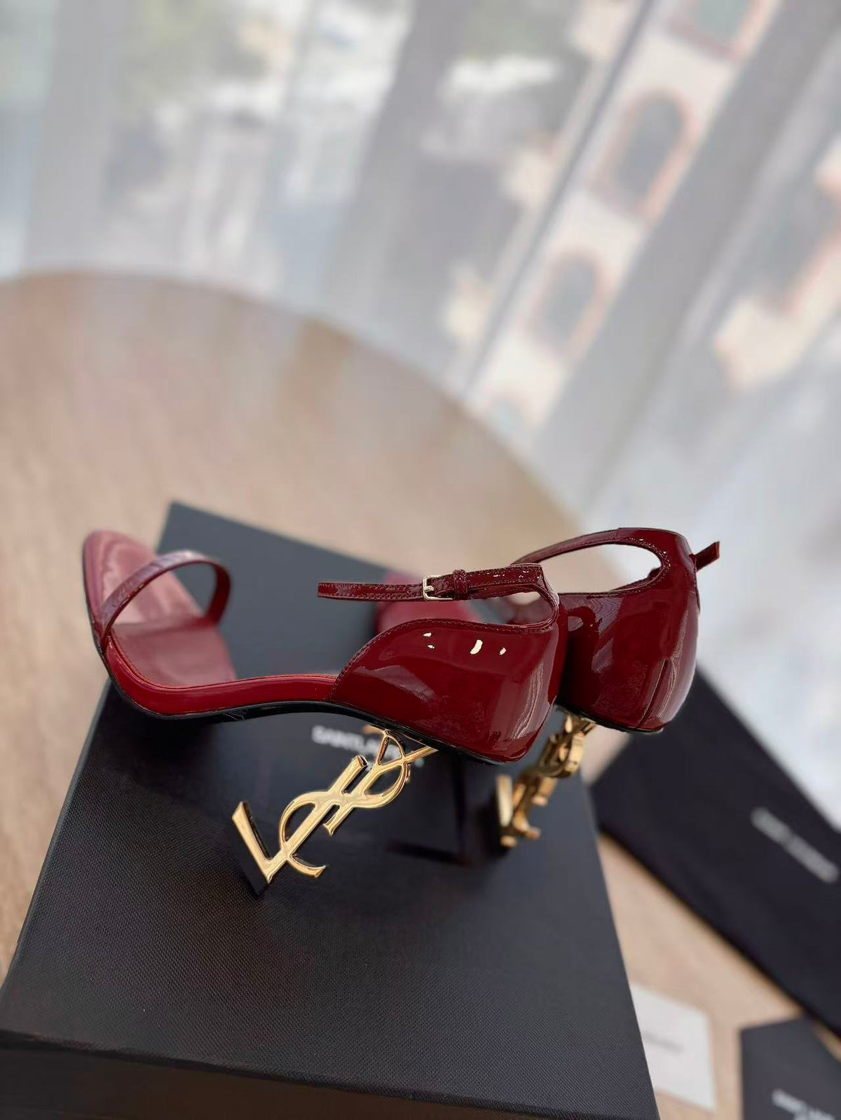 SAINT LAURENT YSL Classic High Heels Sandals