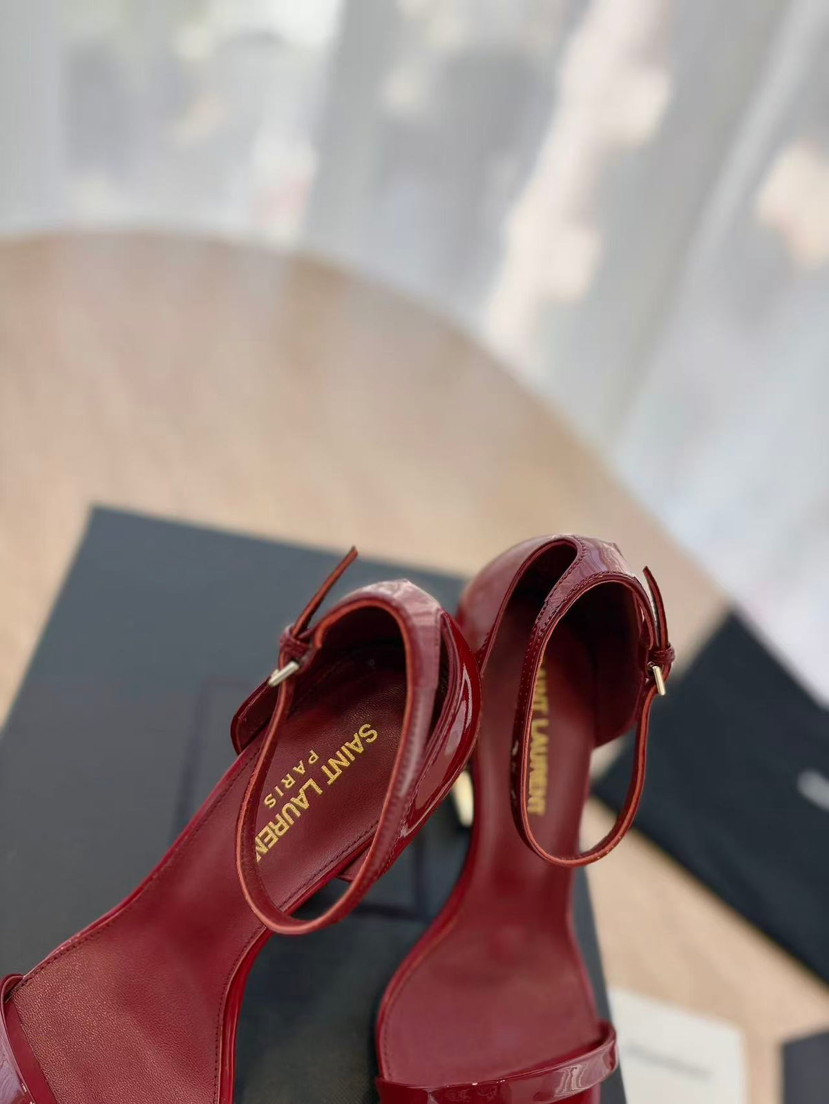SAINT LAURENT YSL Classic High Heels Sandals
