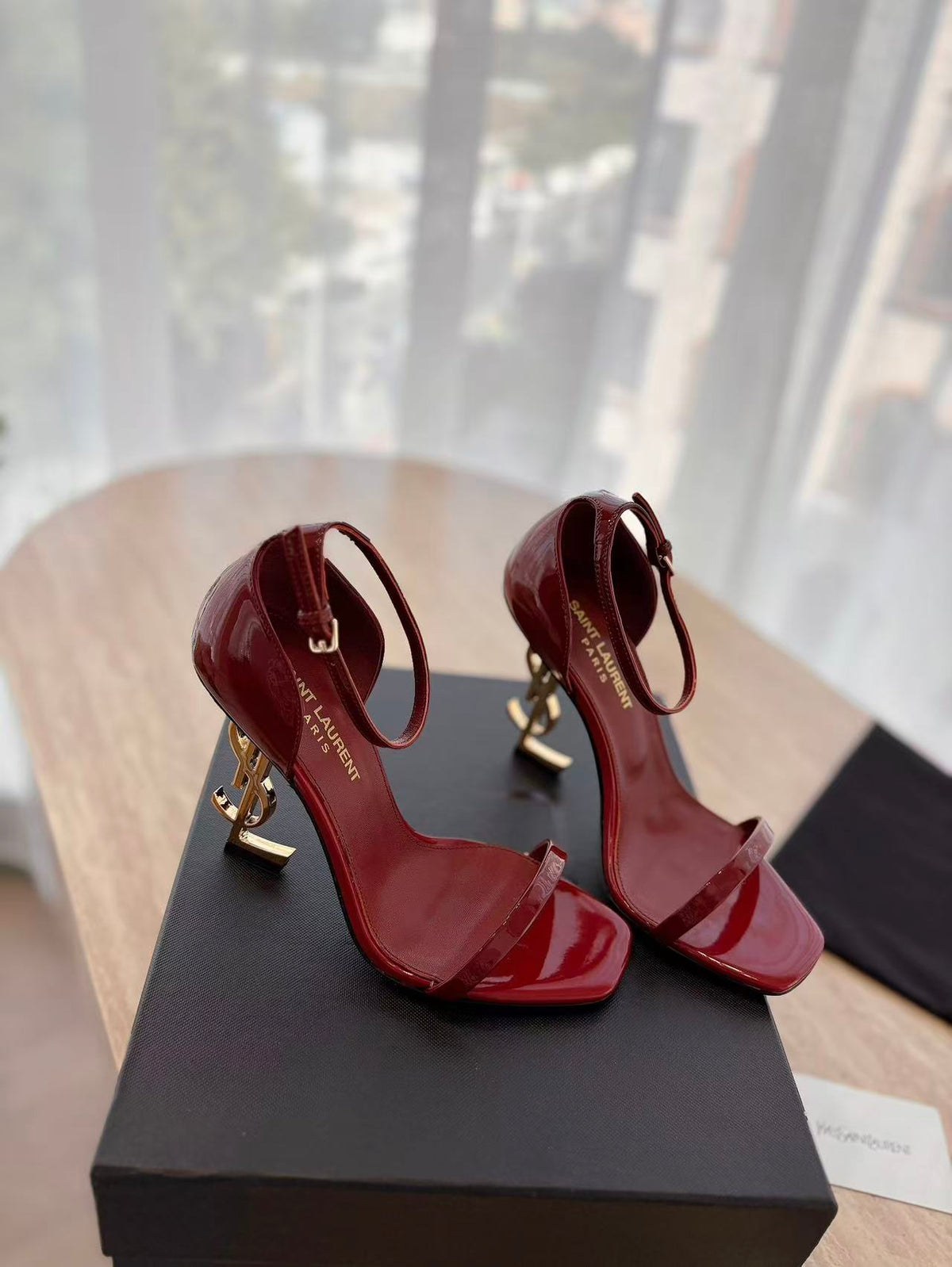 SAINT LAURENT YSL Classic High Heels Sandals